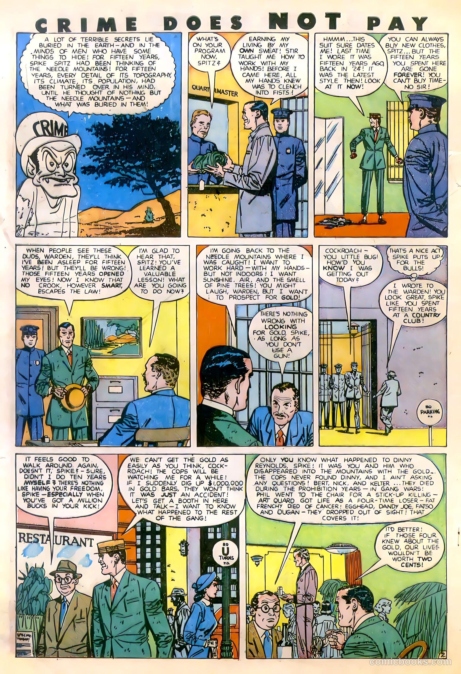 Crime Does Not Pay #79 — page 4 of 52
