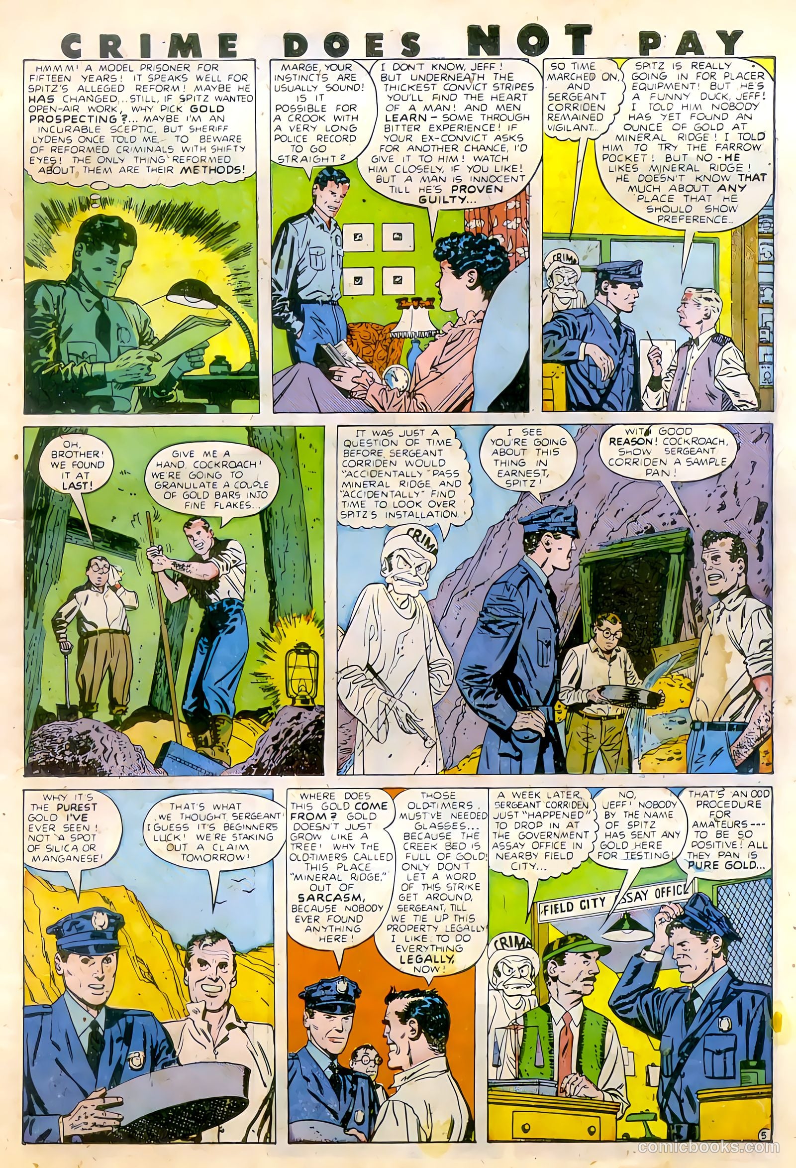 Crime Does Not Pay #79 — page 7 of 52