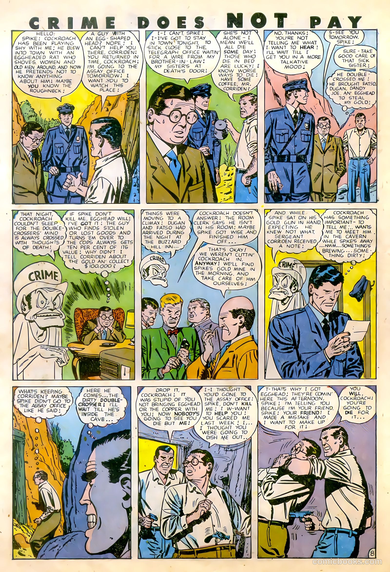Crime Does Not Pay #79 — page 10 of 52