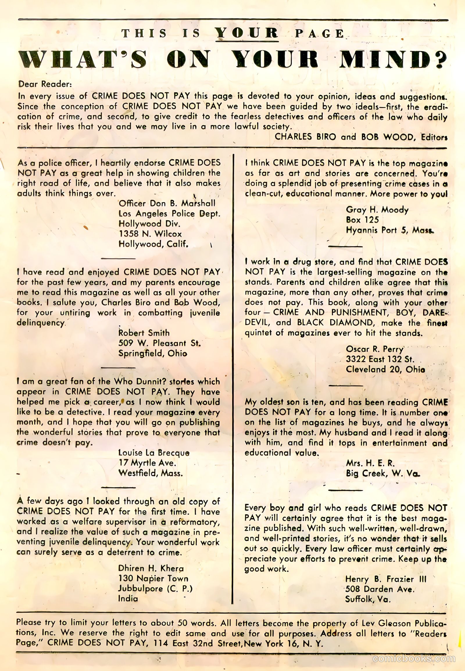Crime Does Not Pay #79 — page 25 of 52