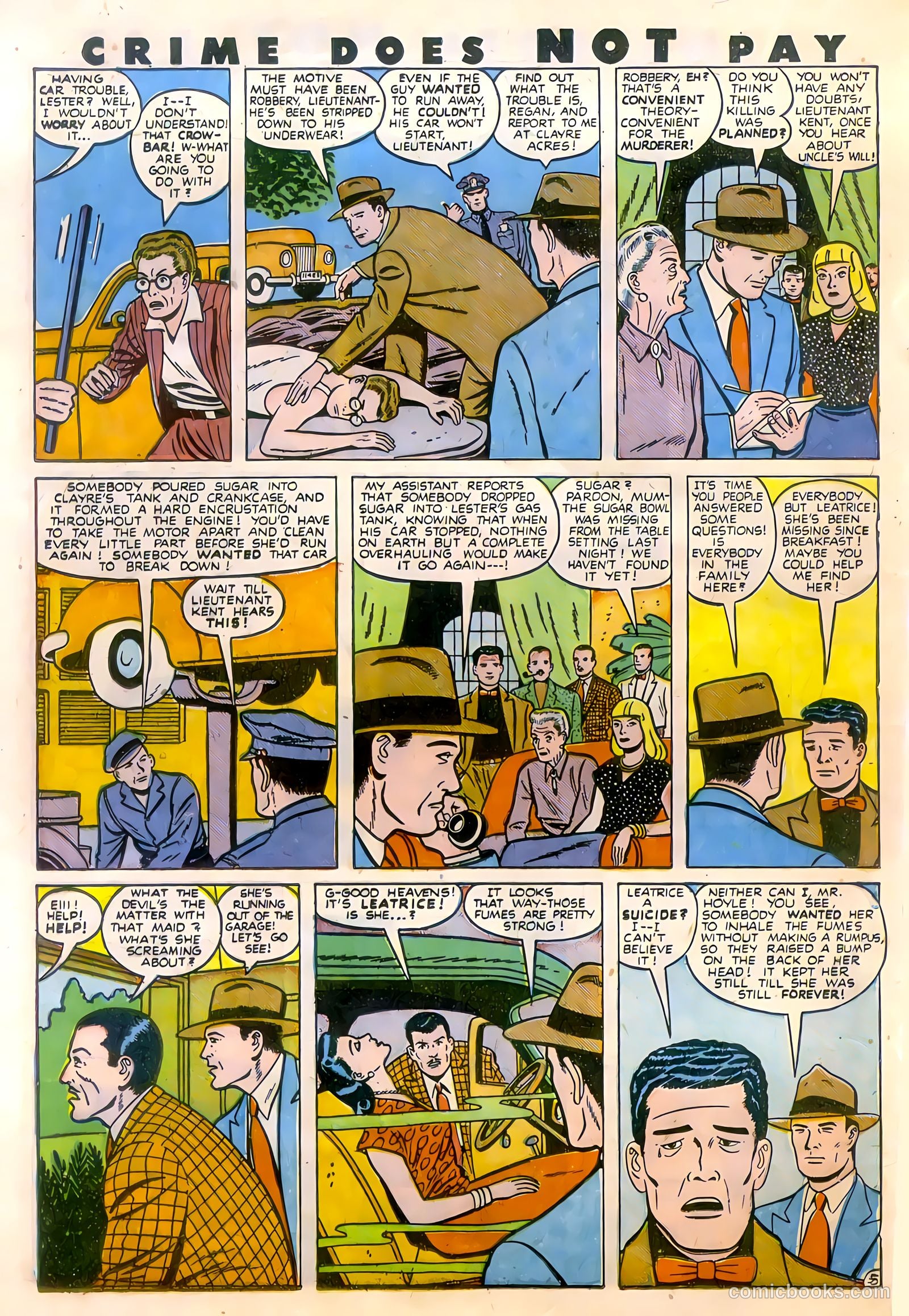Crime Does Not Pay #79 — page 30 of 52