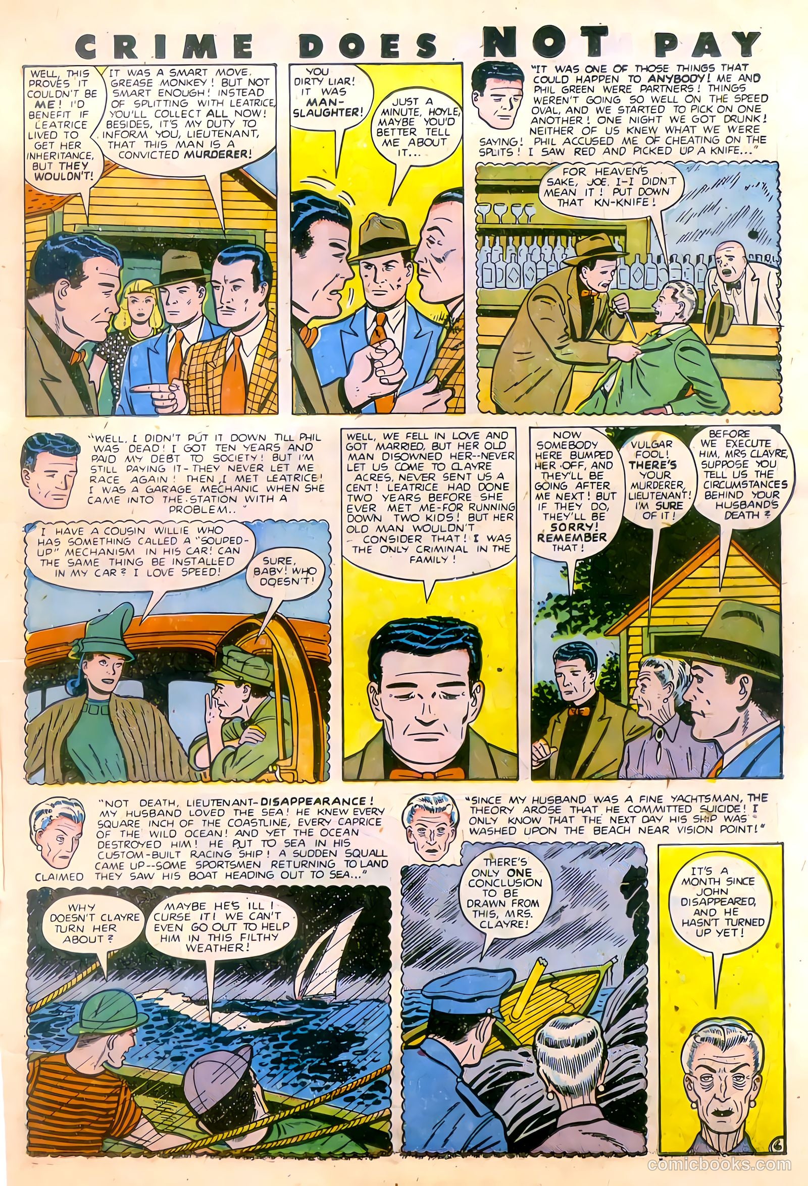 Crime Does Not Pay #79 — page 31 of 52