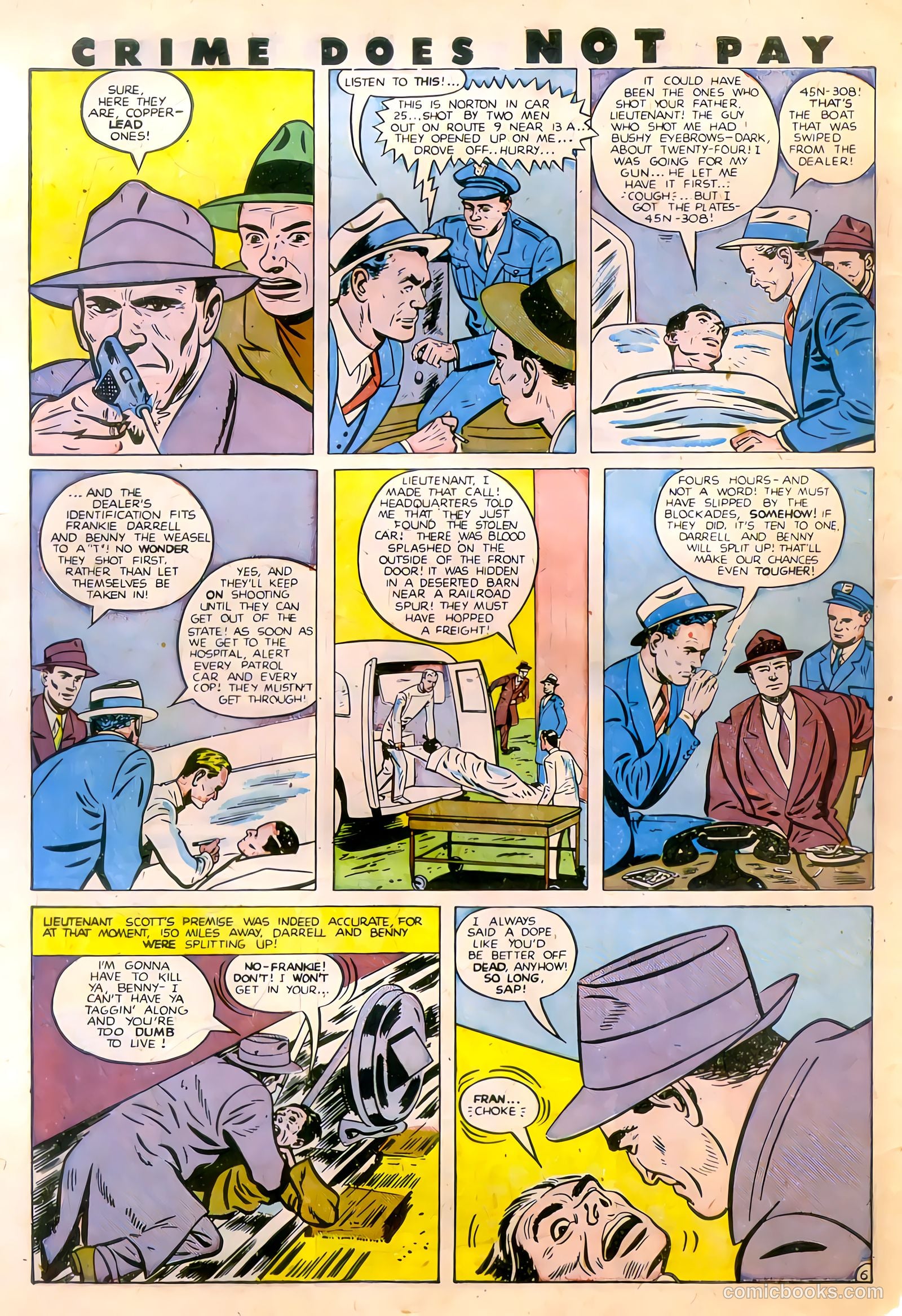 Crime Does Not Pay #79 — page 46 of 52