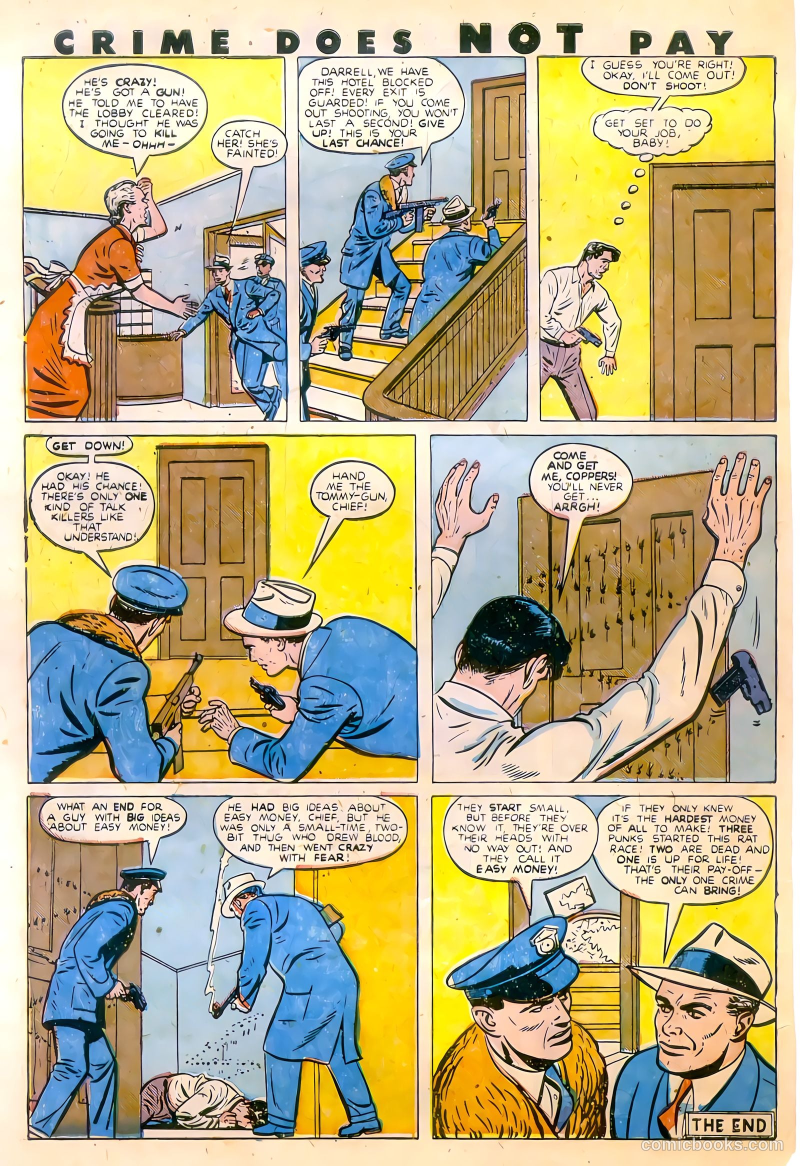Crime Does Not Pay #79 — page 48 of 52