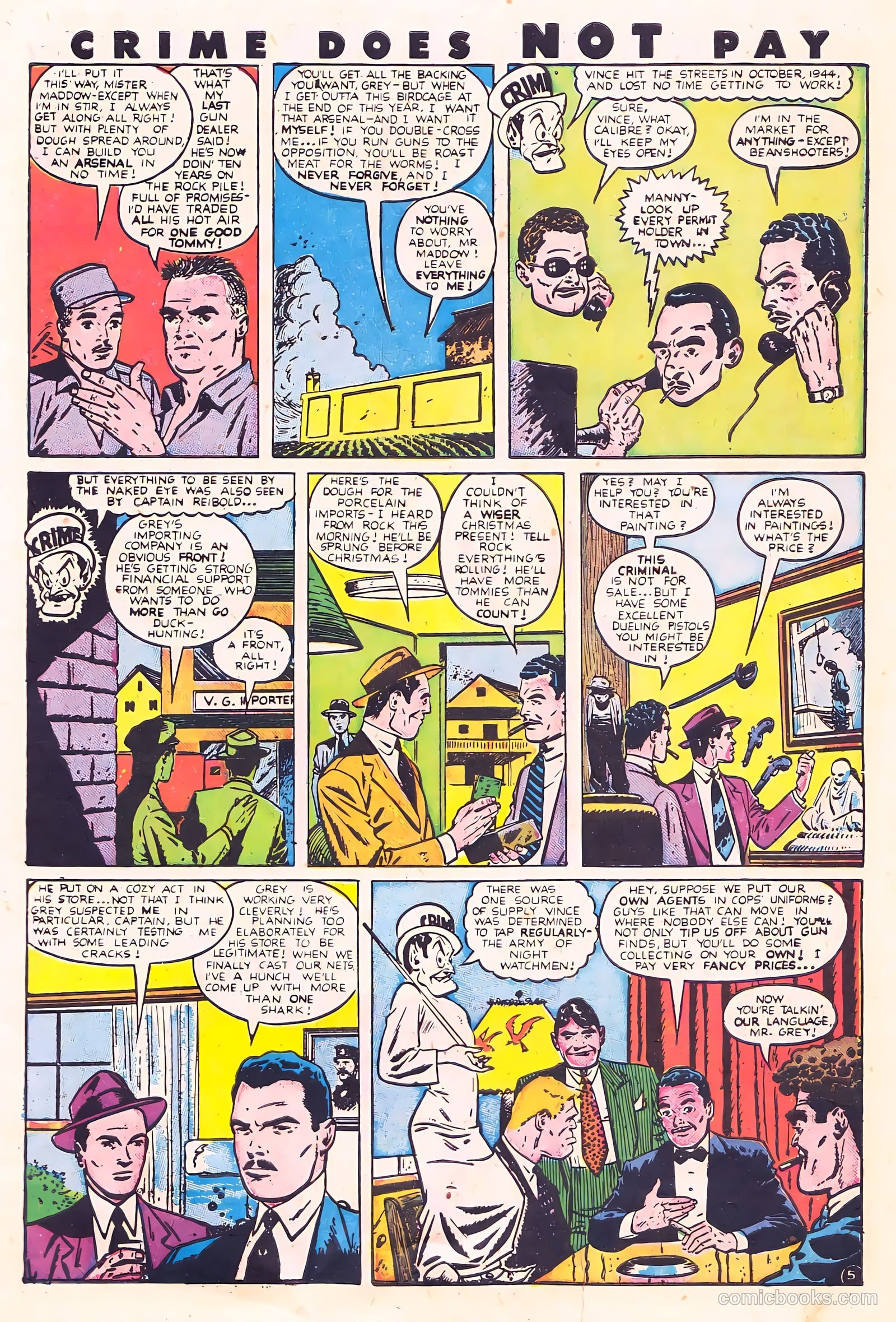 Crime Does Not Pay #80 — page 7 of 53