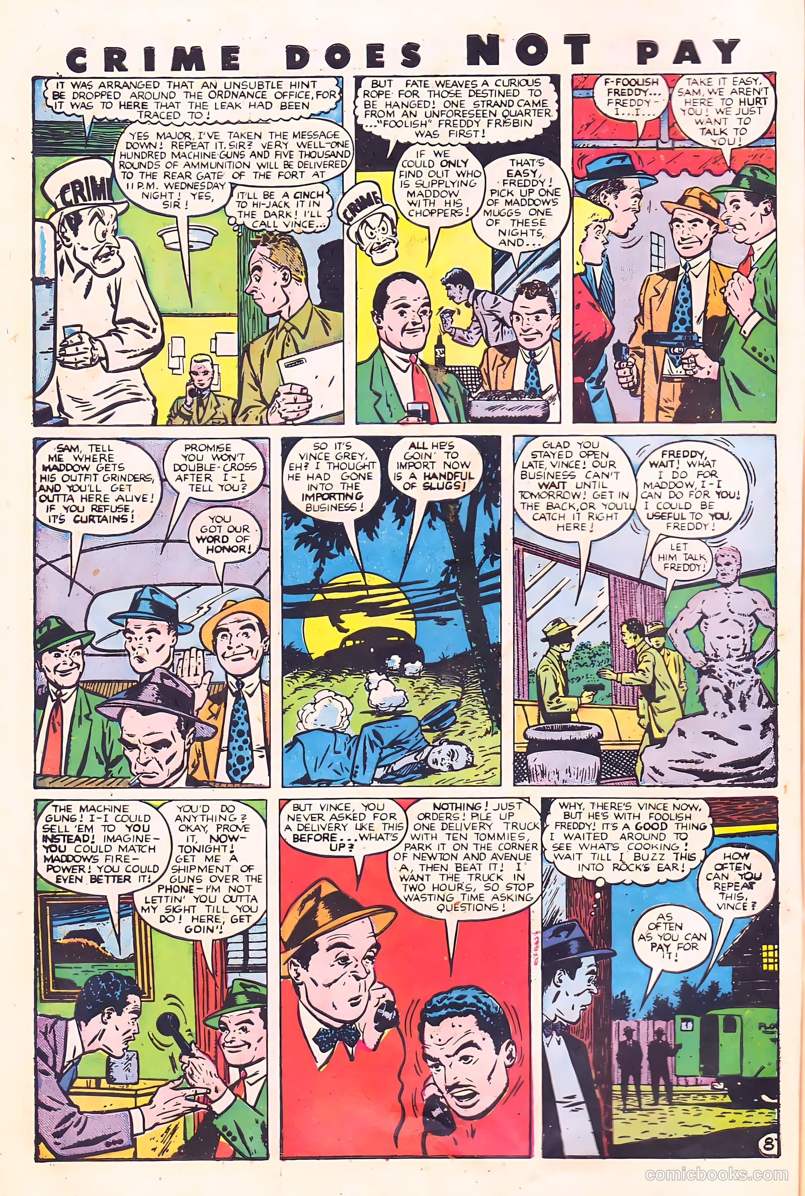 Crime Does Not Pay #80 — page 10 of 53