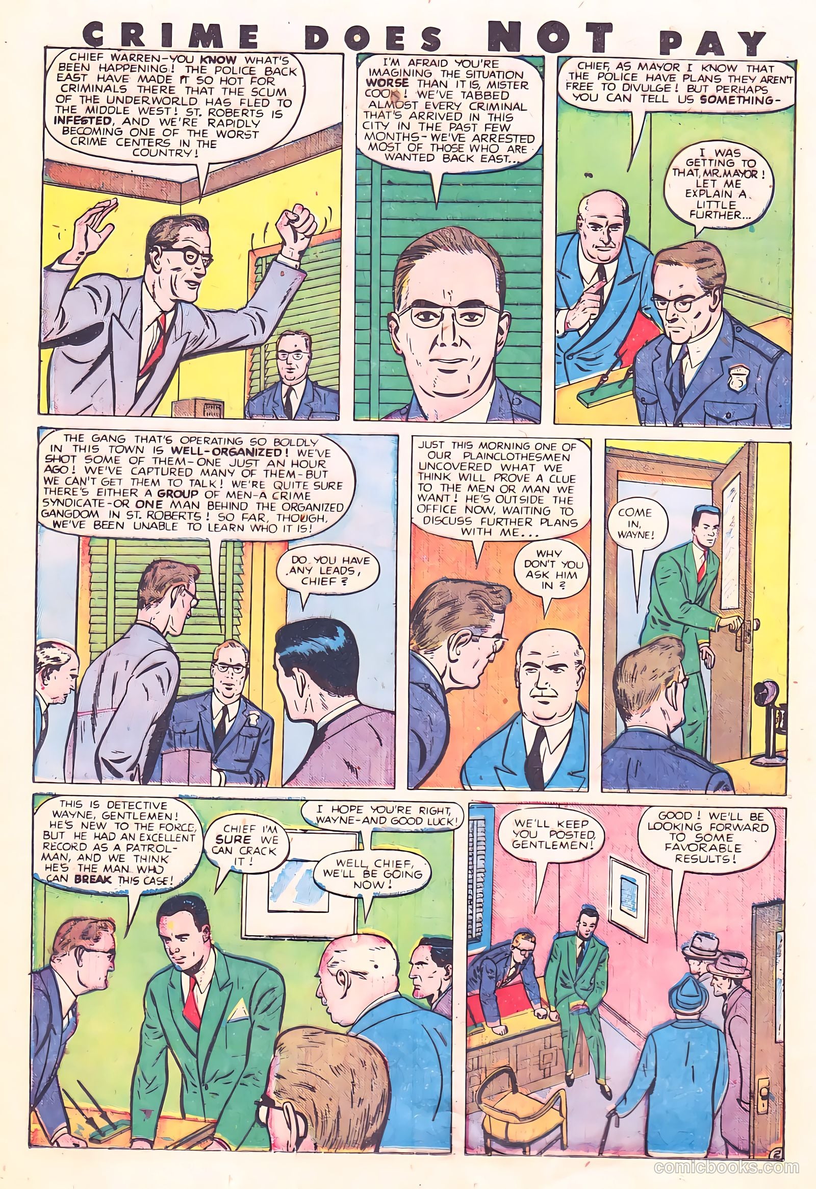 Crime Does Not Pay #80 — page 16 of 53