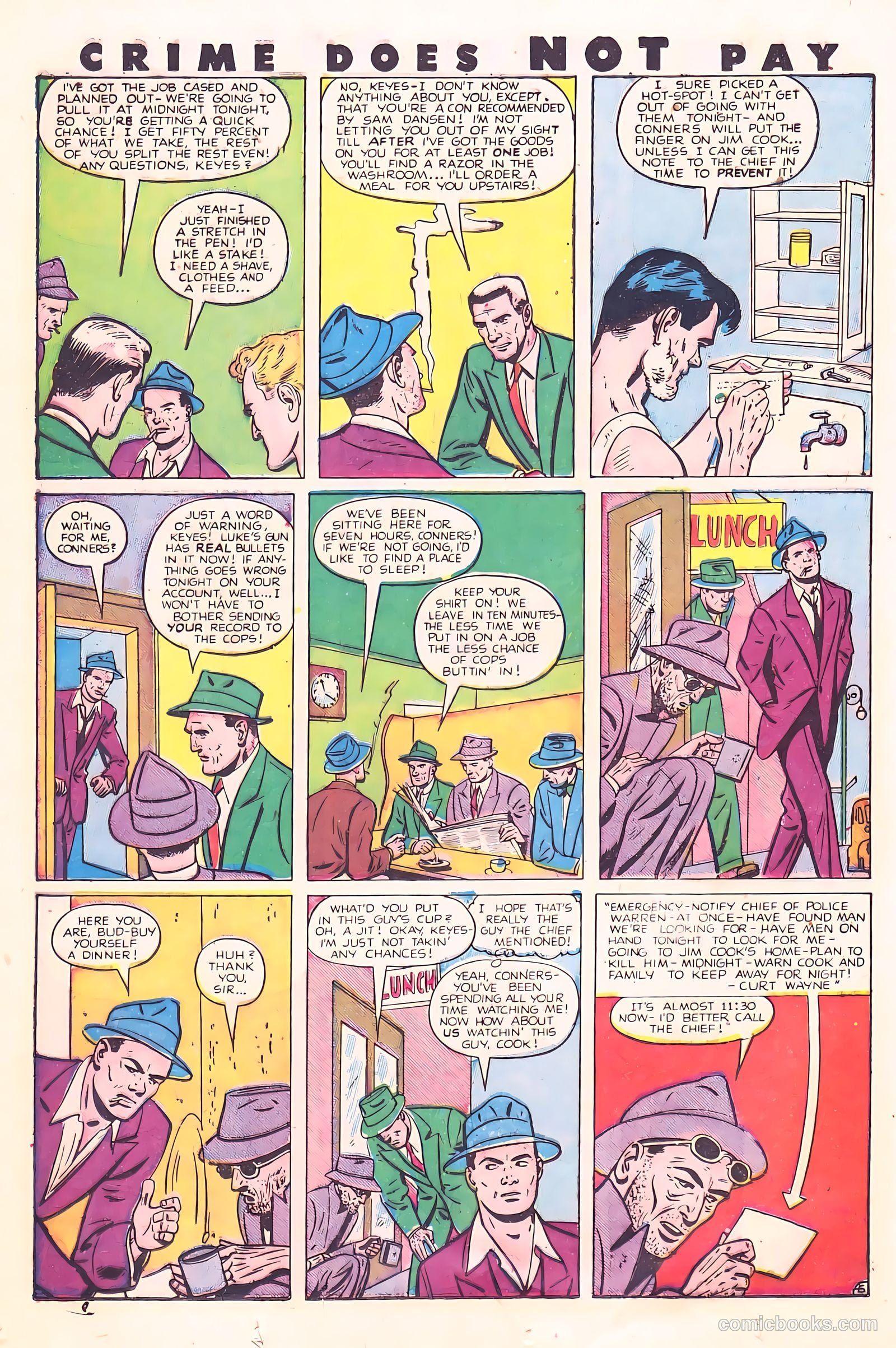 Crime Does Not Pay #80 — page 20 of 53