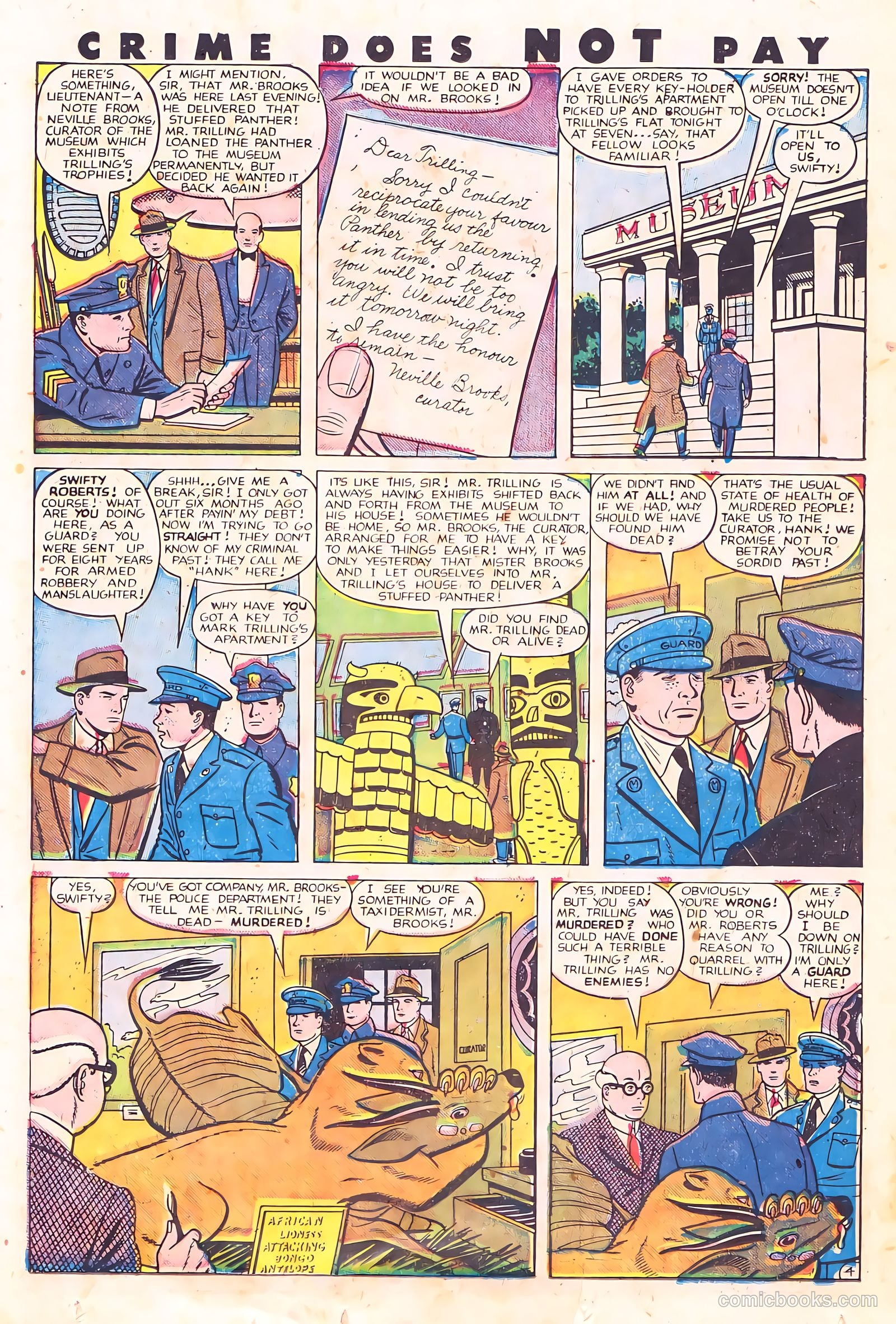 Crime Does Not Pay #80 — page 29 of 53