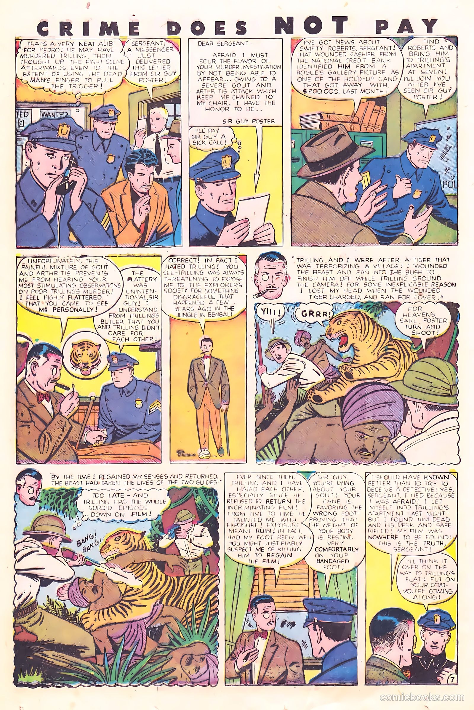 Crime Does Not Pay #80 — page 32 of 53