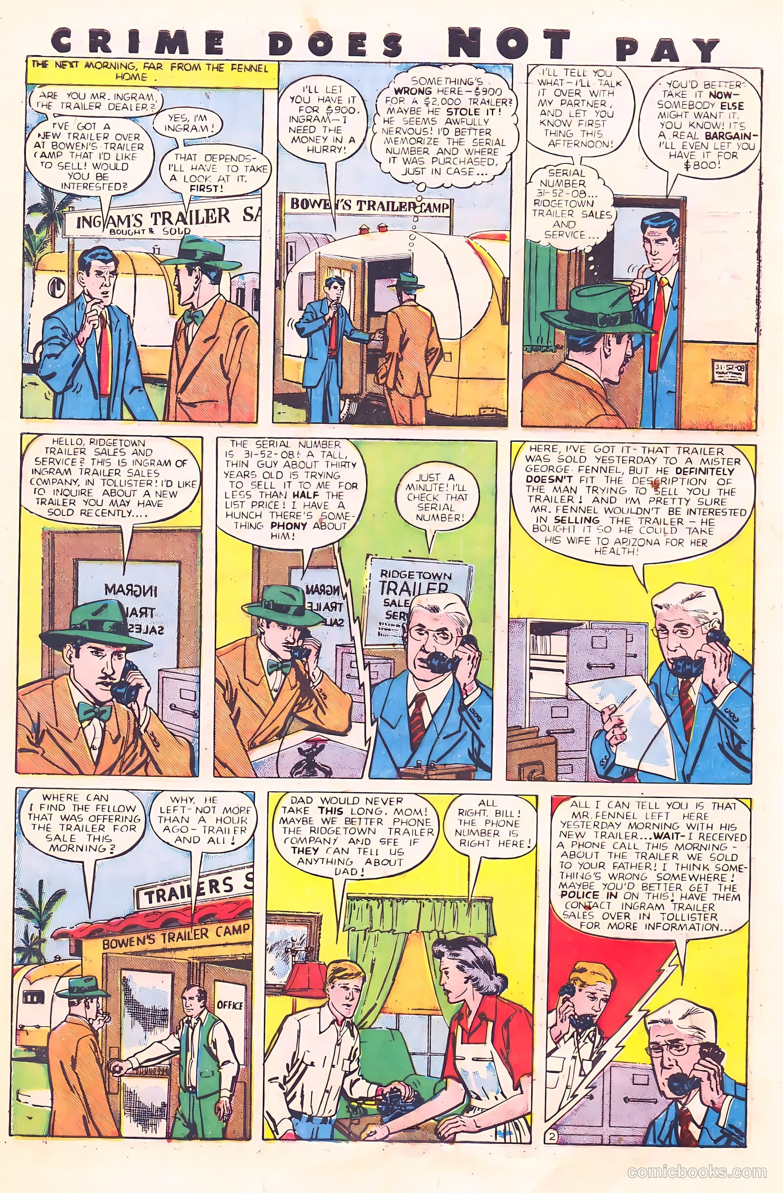 Crime Does Not Pay #80 — page 43 of 53