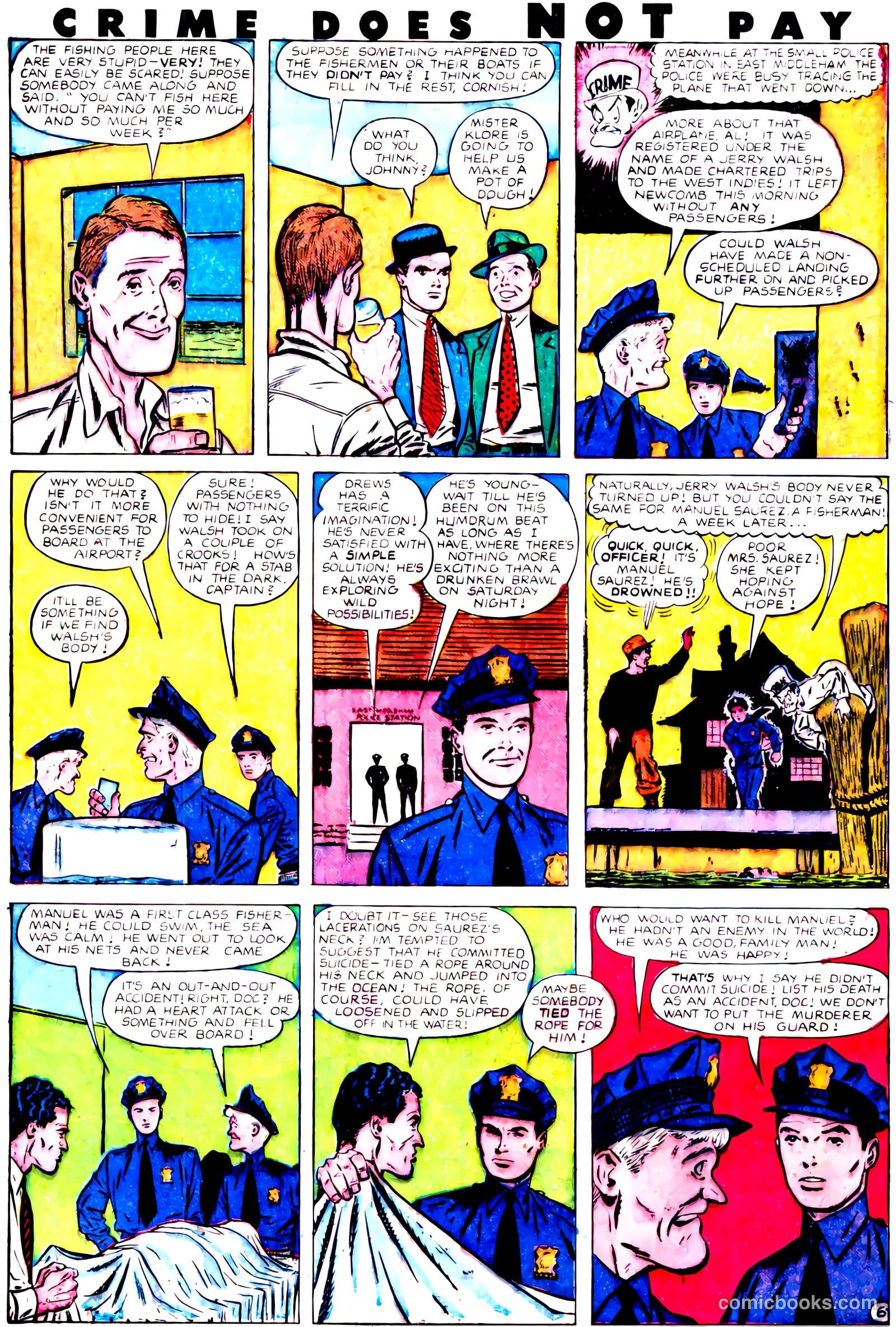 Crime Does Not Pay #81 — page 8 of 52