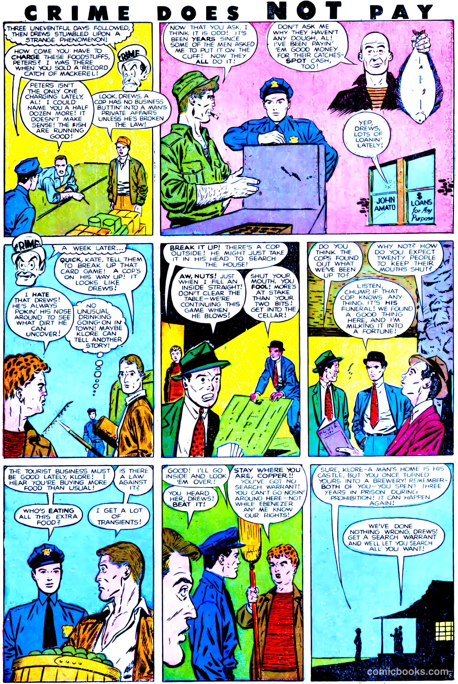 Crime Does Not Pay #81 — page 10 of 52