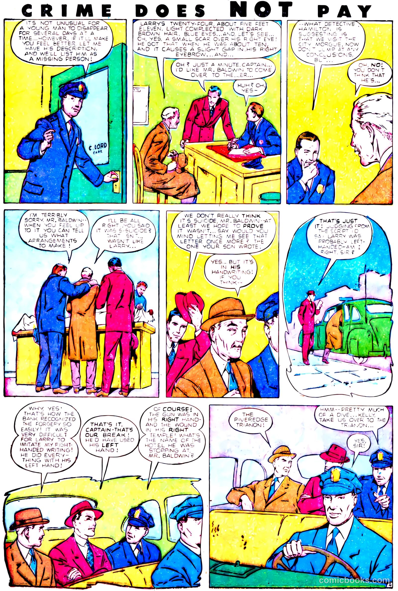Crime Does Not Pay #81 — page 20 of 52