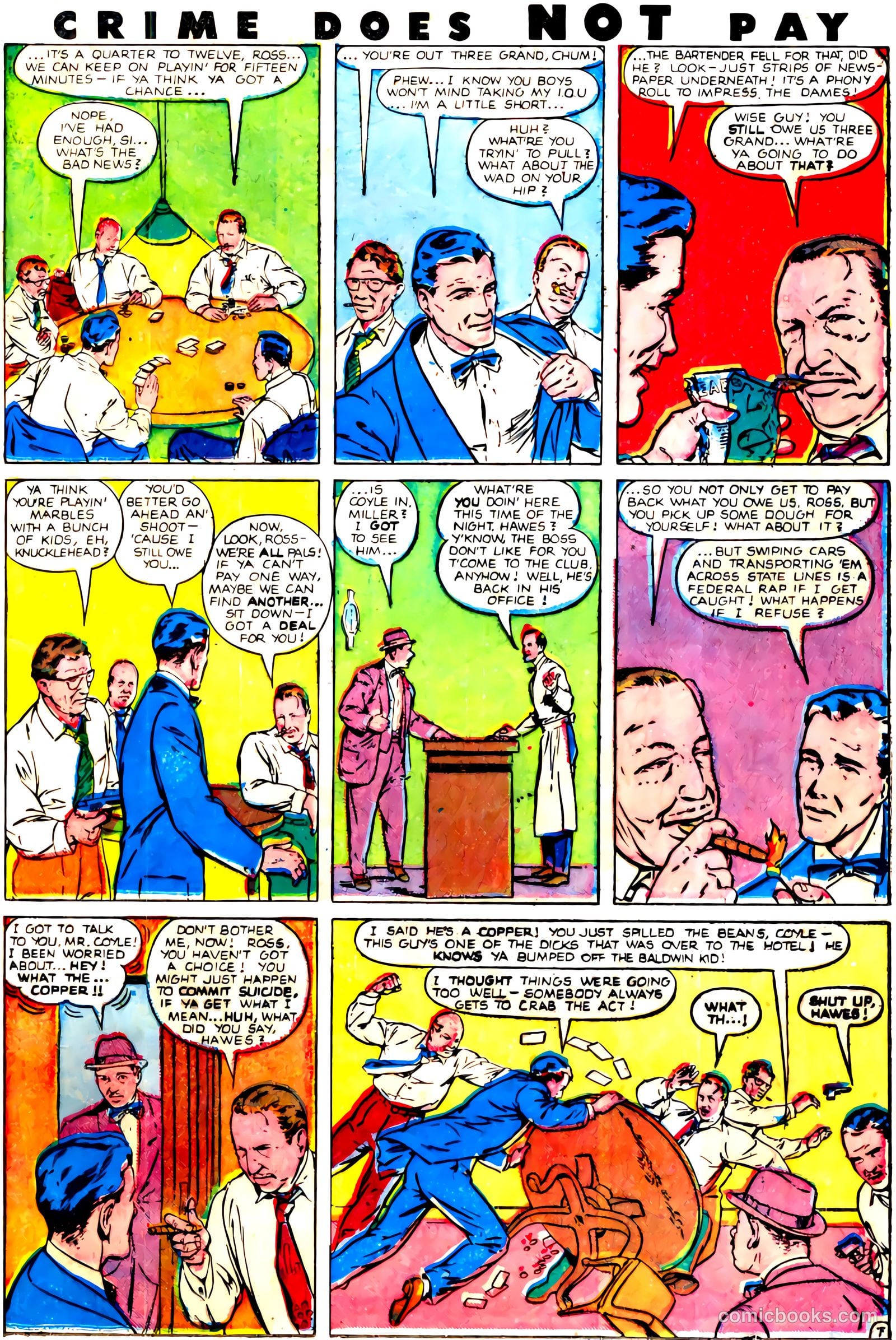 Crime Does Not Pay #81 — page 23 of 52