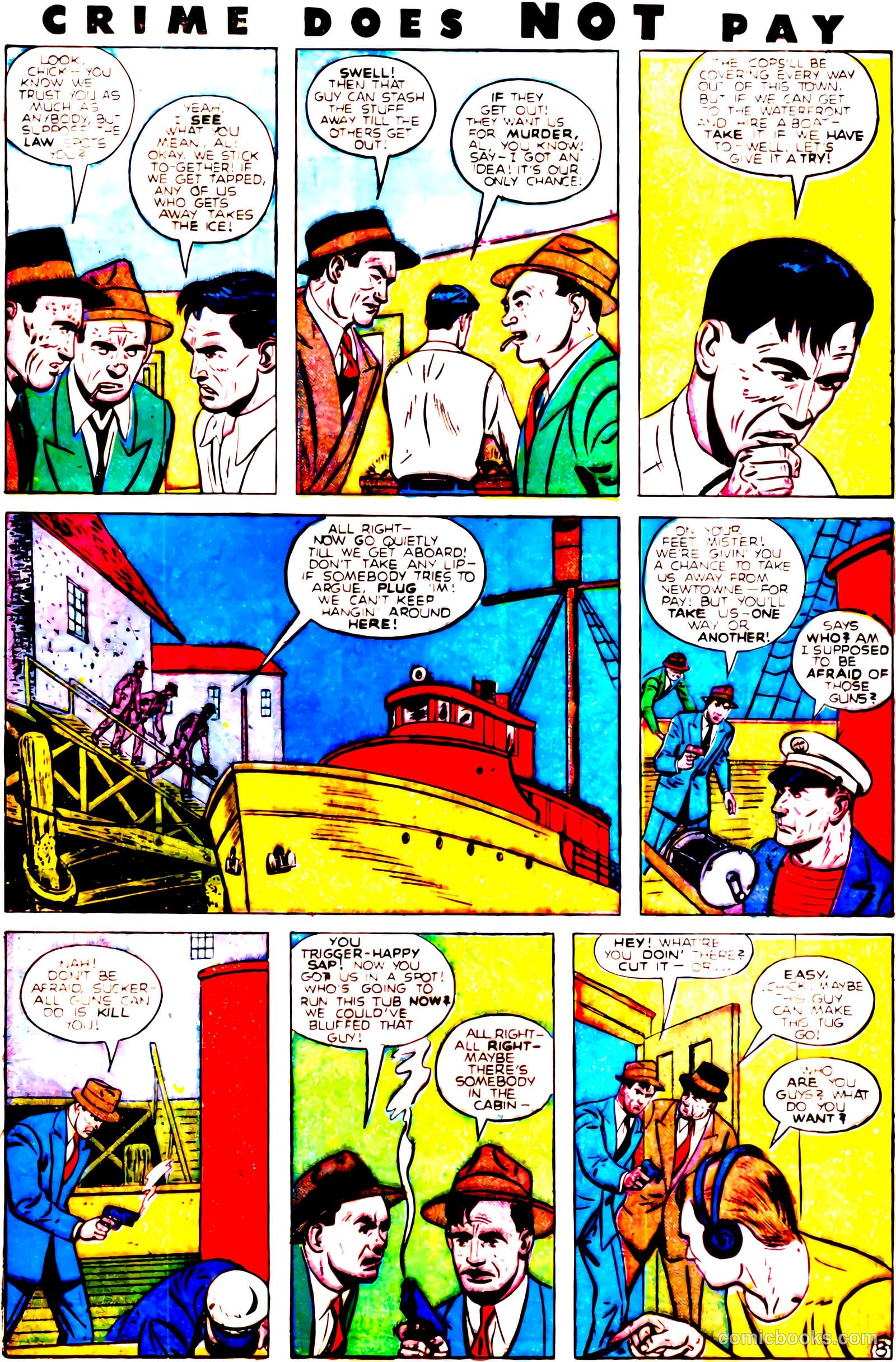 Crime Does Not Pay #81 — page 33 of 52