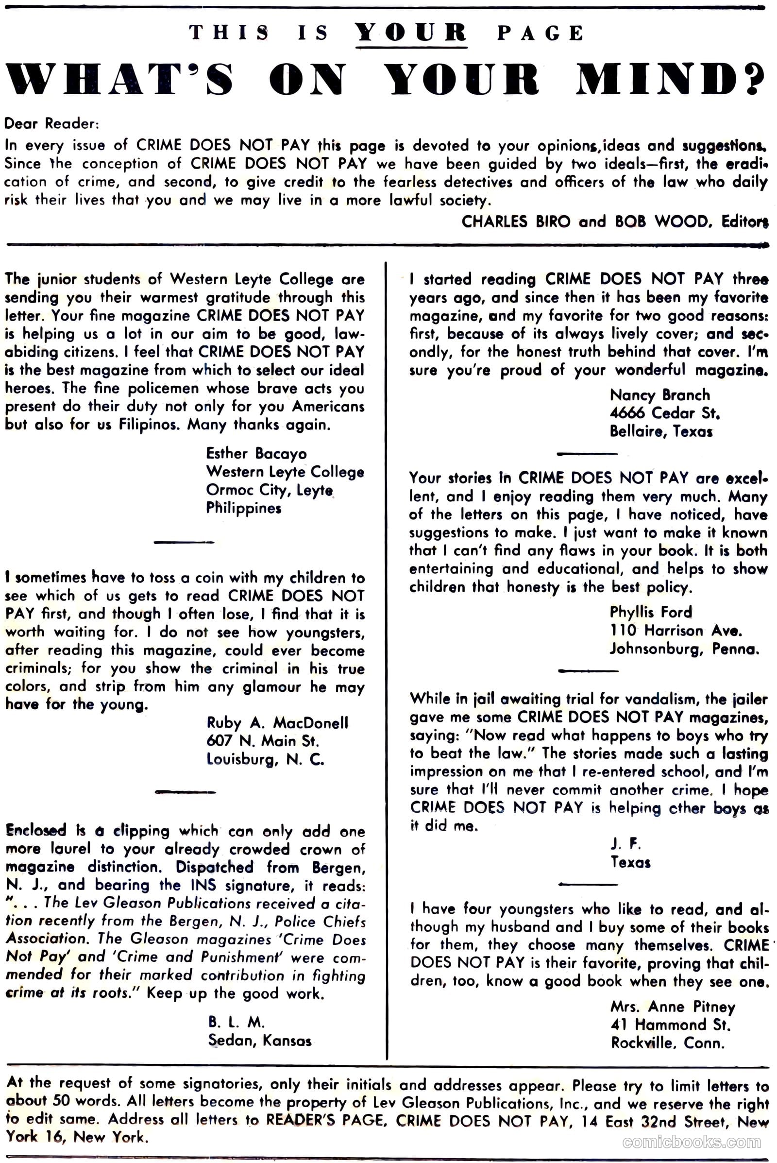 Crime Does Not Pay #81 — page 35 of 52