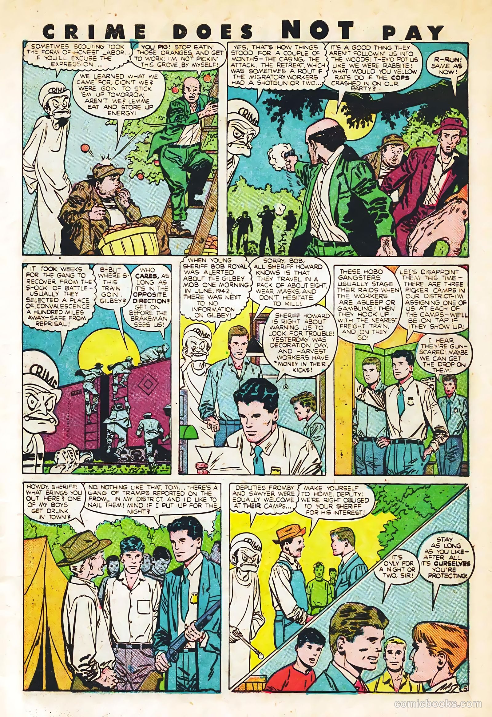 Crime Does Not Pay #82 — page 7 of 53