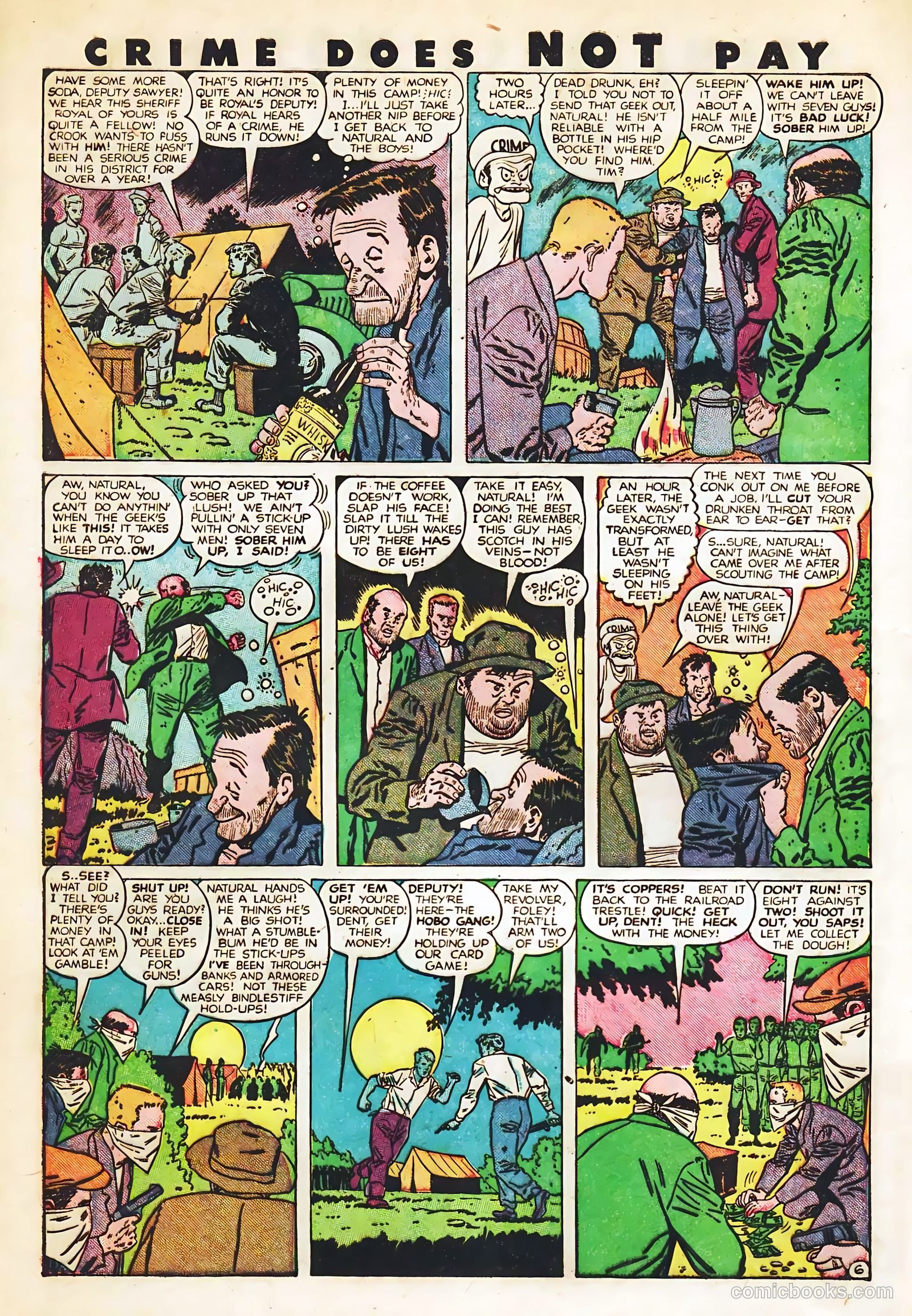 Crime Does Not Pay #82 — page 8 of 53