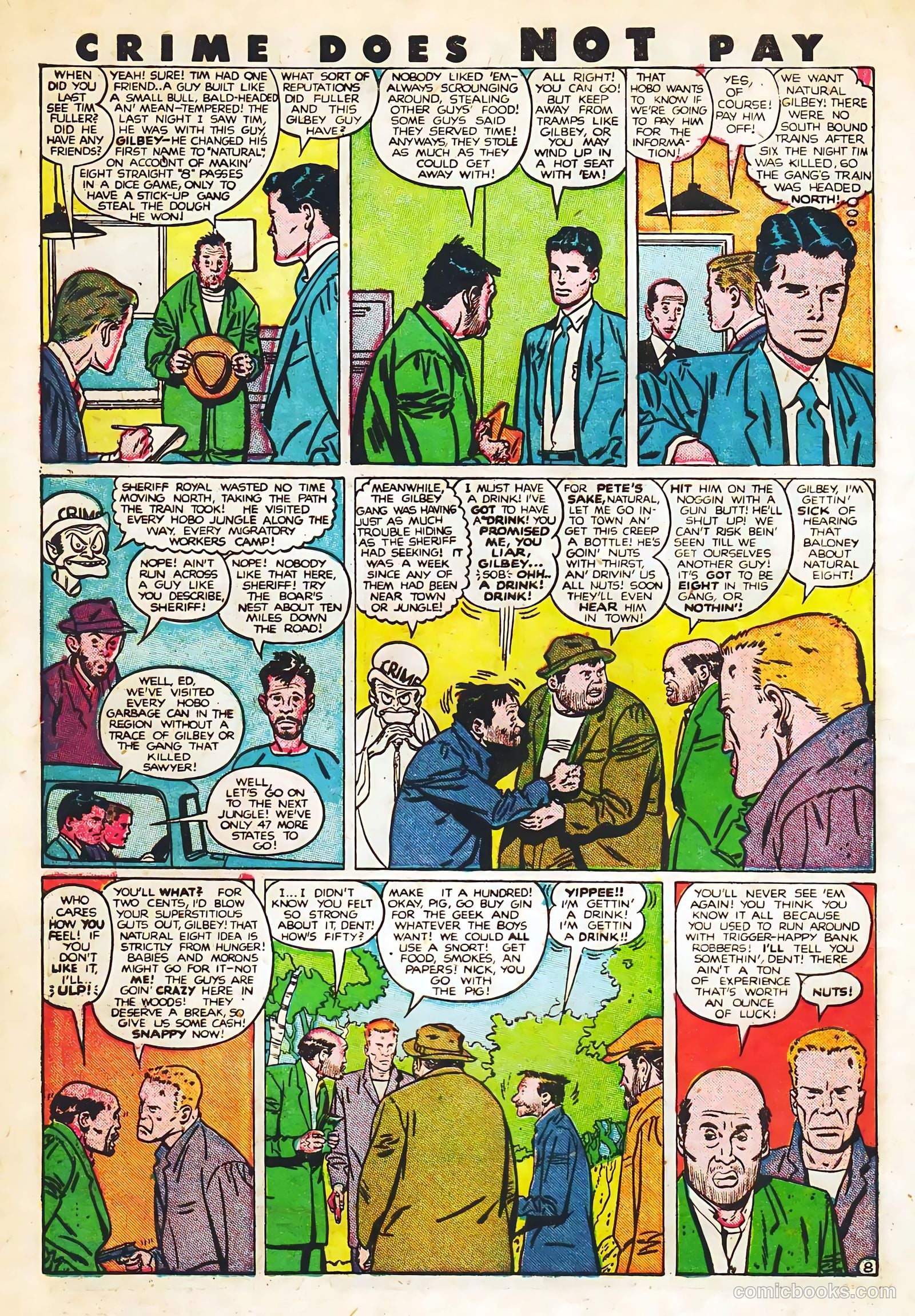 Crime Does Not Pay #82 — page 10 of 53