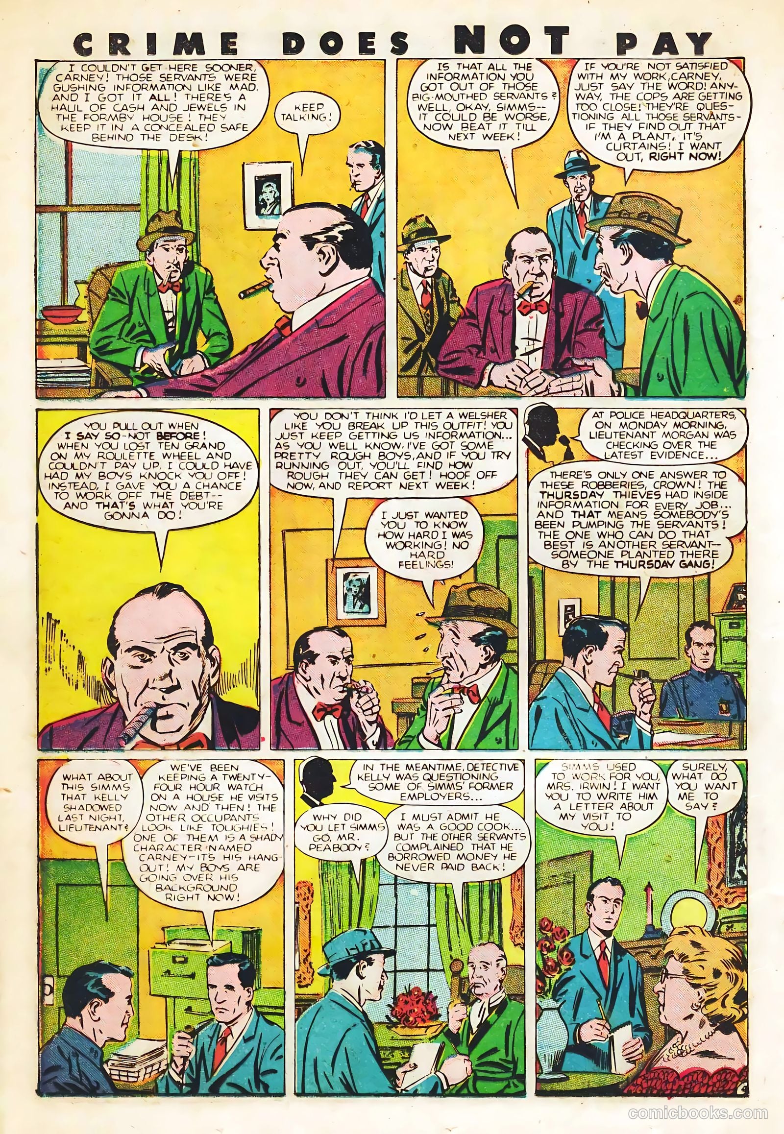 Crime Does Not Pay #82 — page 20 of 53