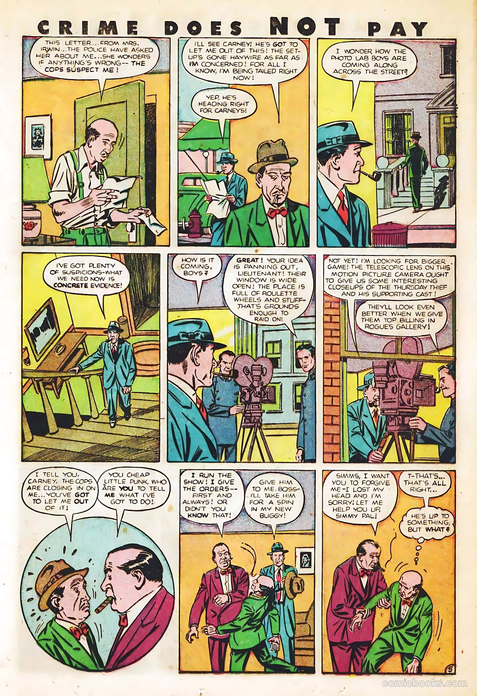 Crime Does Not Pay #82 — page 21 of 53