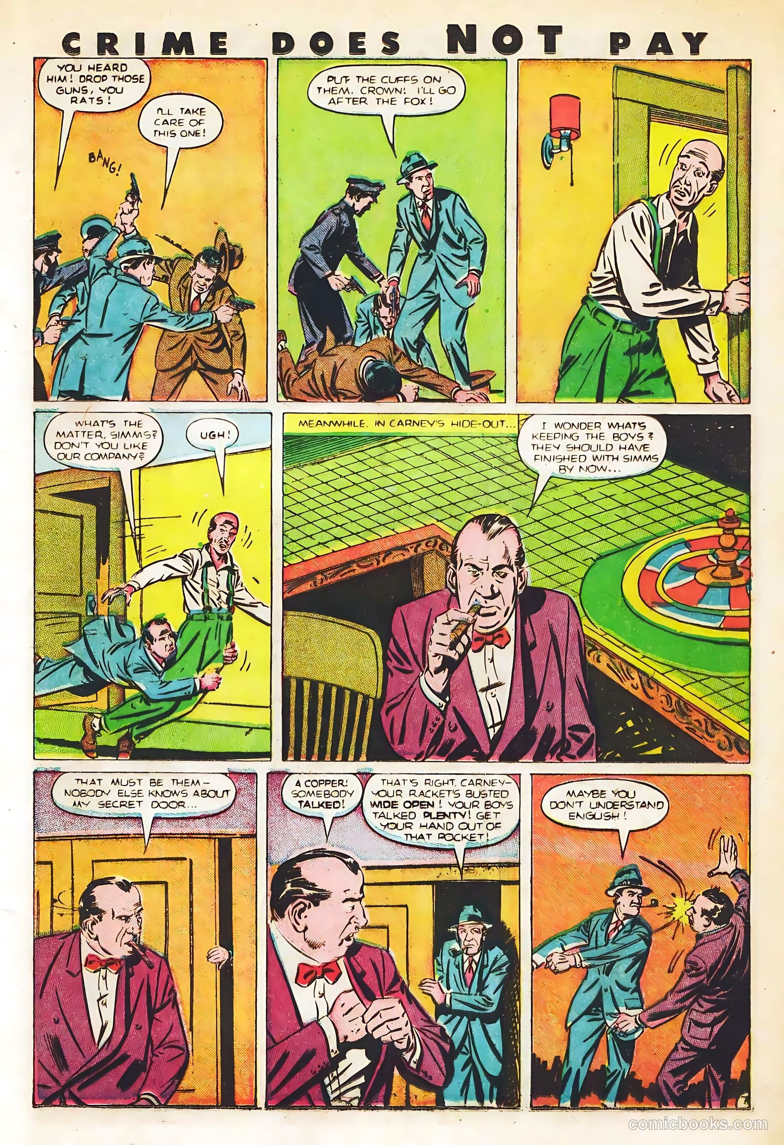 Crime Does Not Pay #82 — page 23 of 53