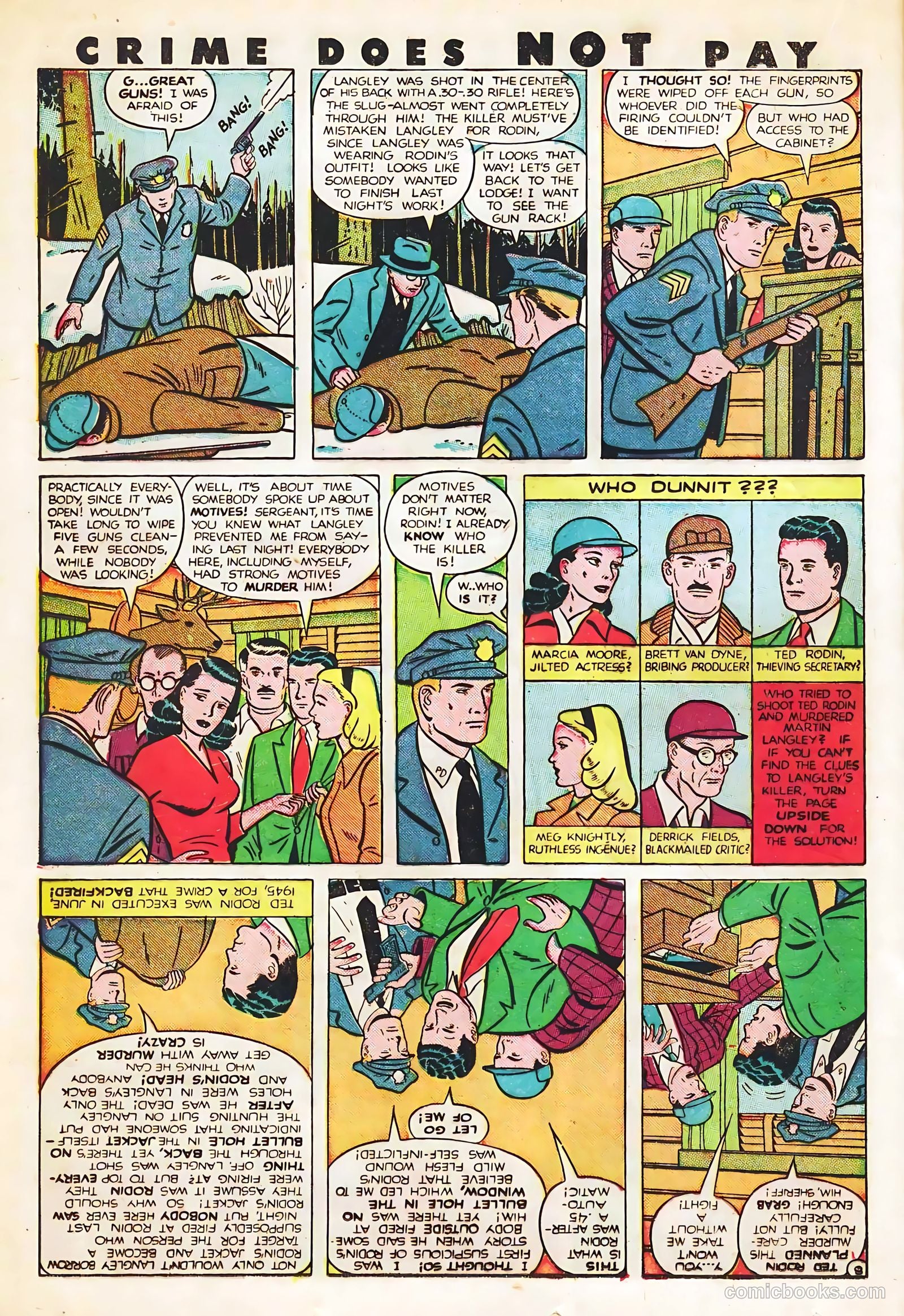 Crime Does Not Pay #82 — page 32 of 53