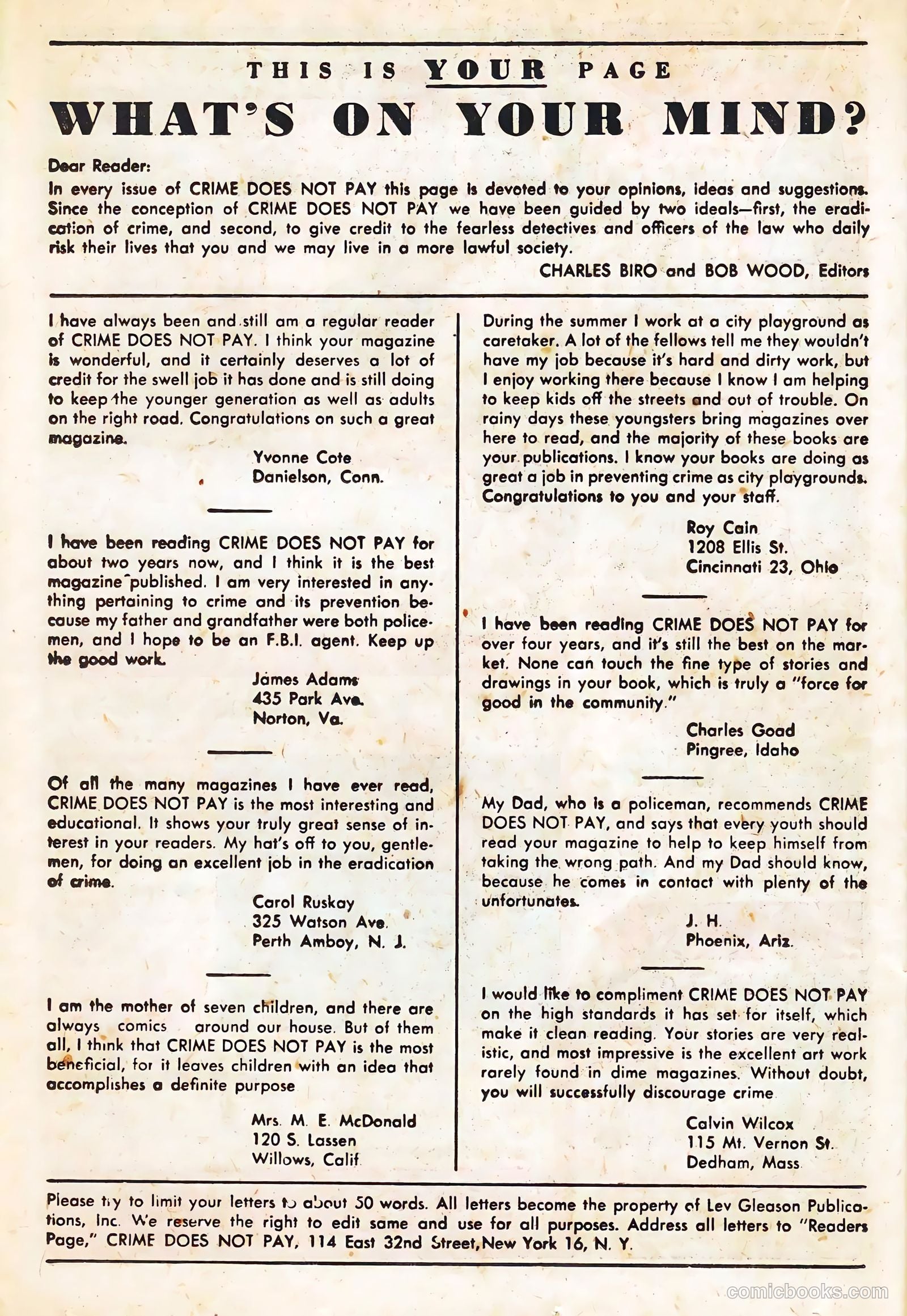 Crime Does Not Pay #82 — page 35 of 53