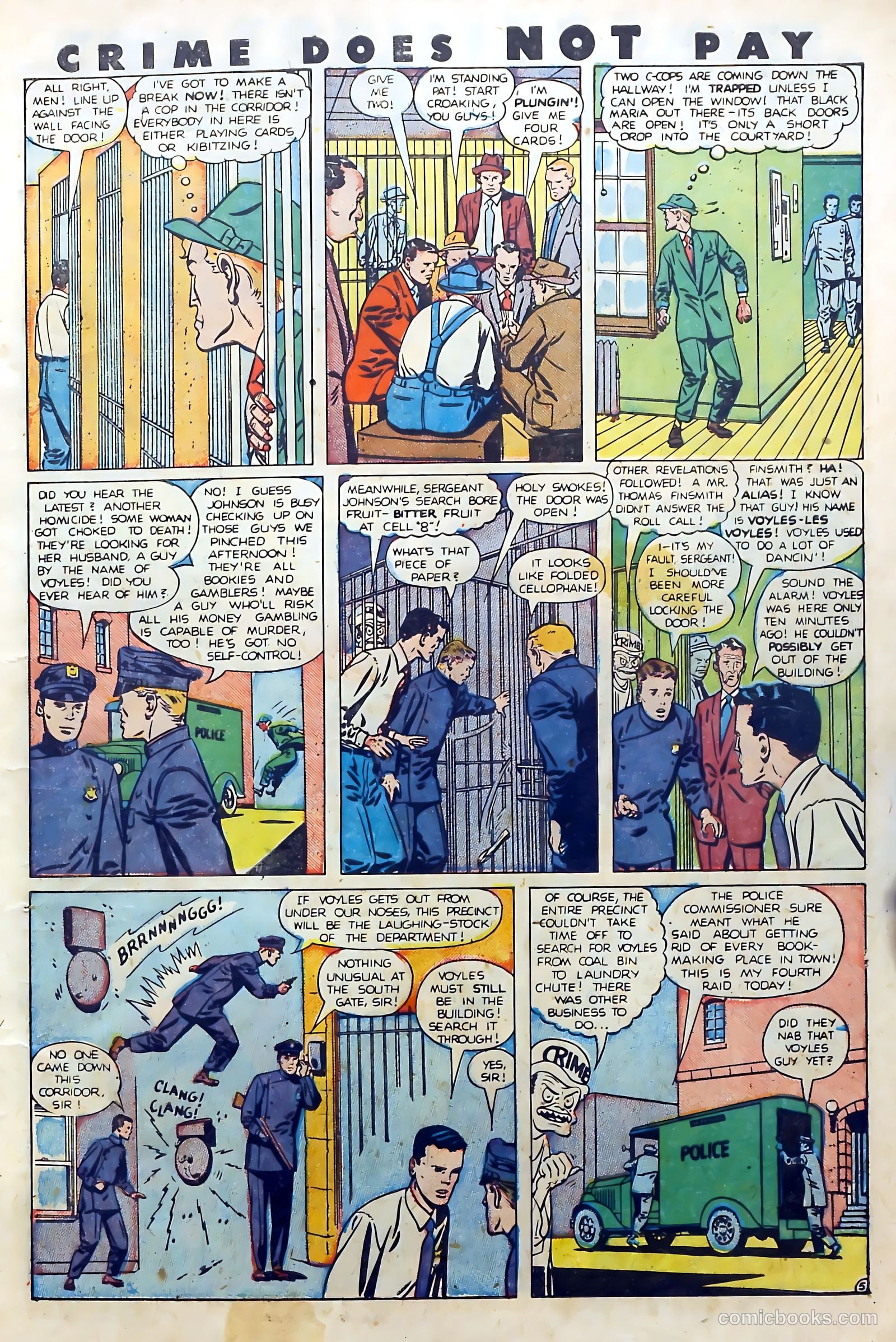 Crime Does Not Pay #83 — page 7 of 53