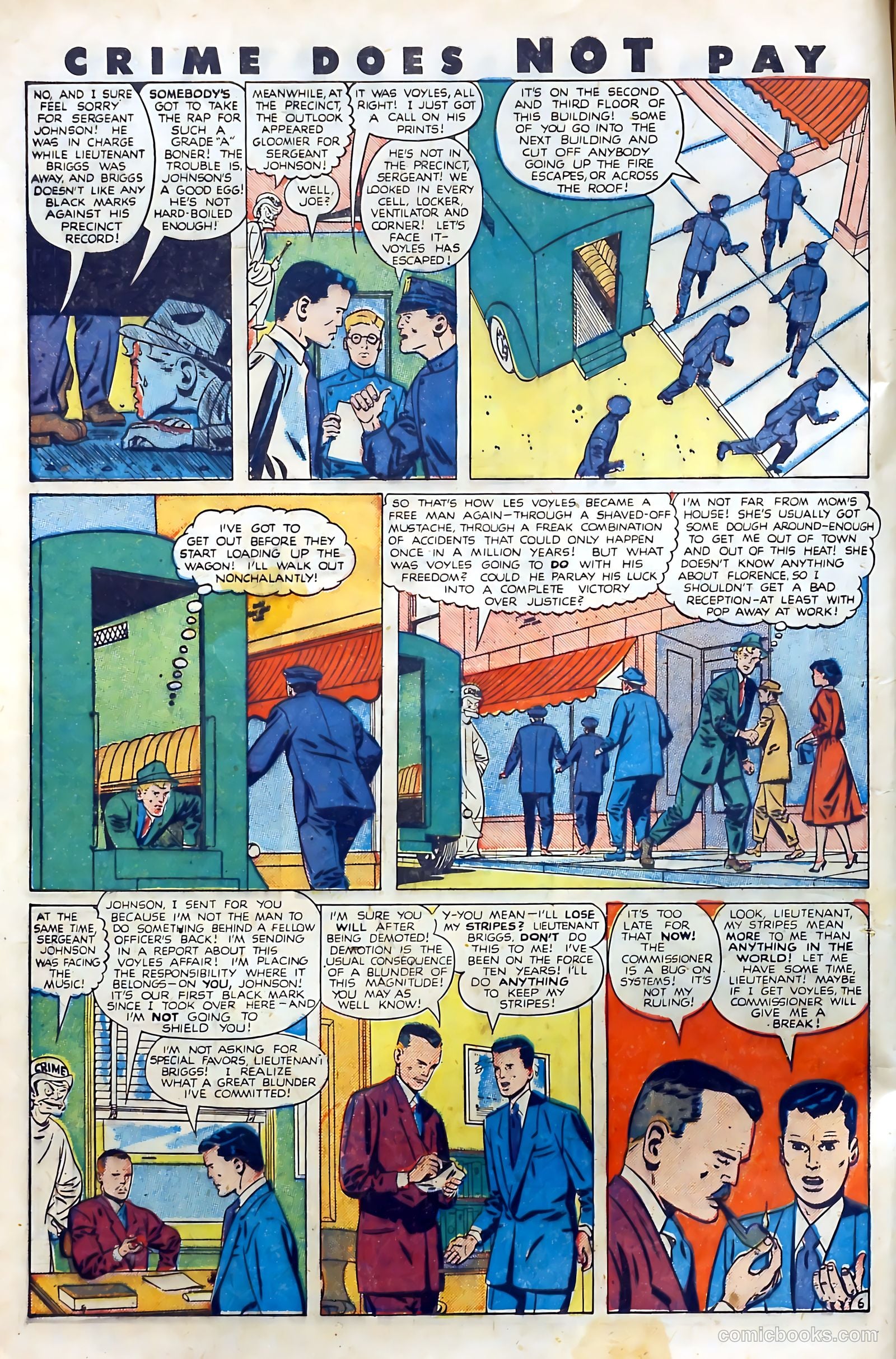 Crime Does Not Pay #83 — page 8 of 53