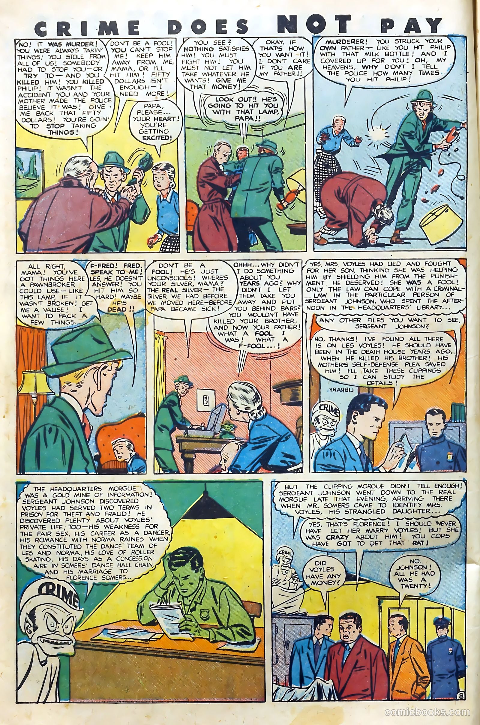 Crime Does Not Pay #83 — page 10 of 53
