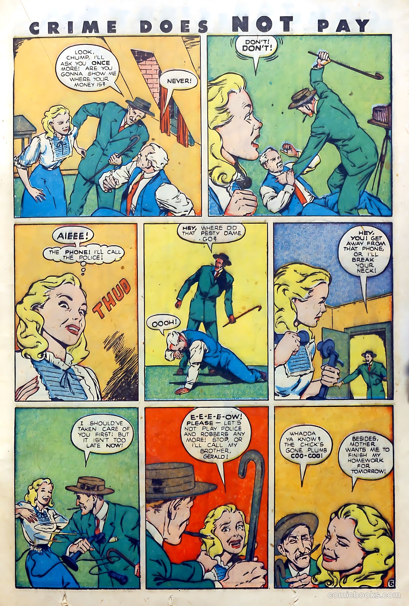 Crime Does Not Pay #83 — page 21 of 53