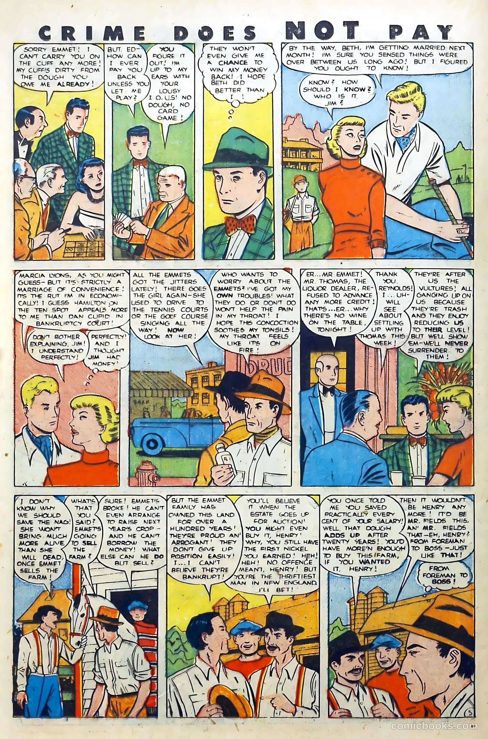 Crime Does Not Pay #83 — page 30 of 53