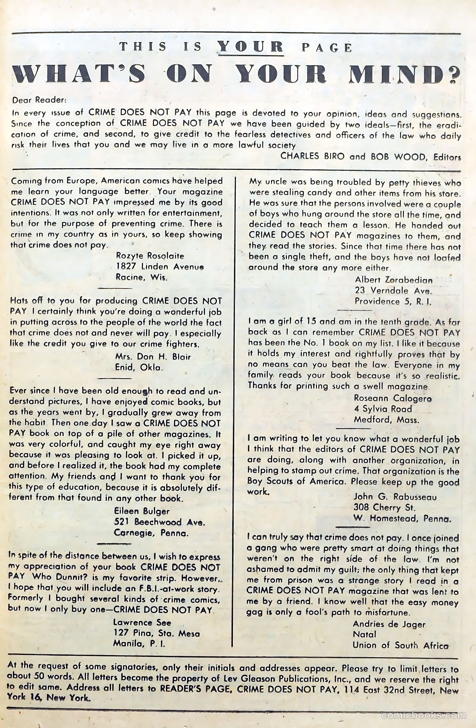 Crime Does Not Pay #83 — page 37 of 53
