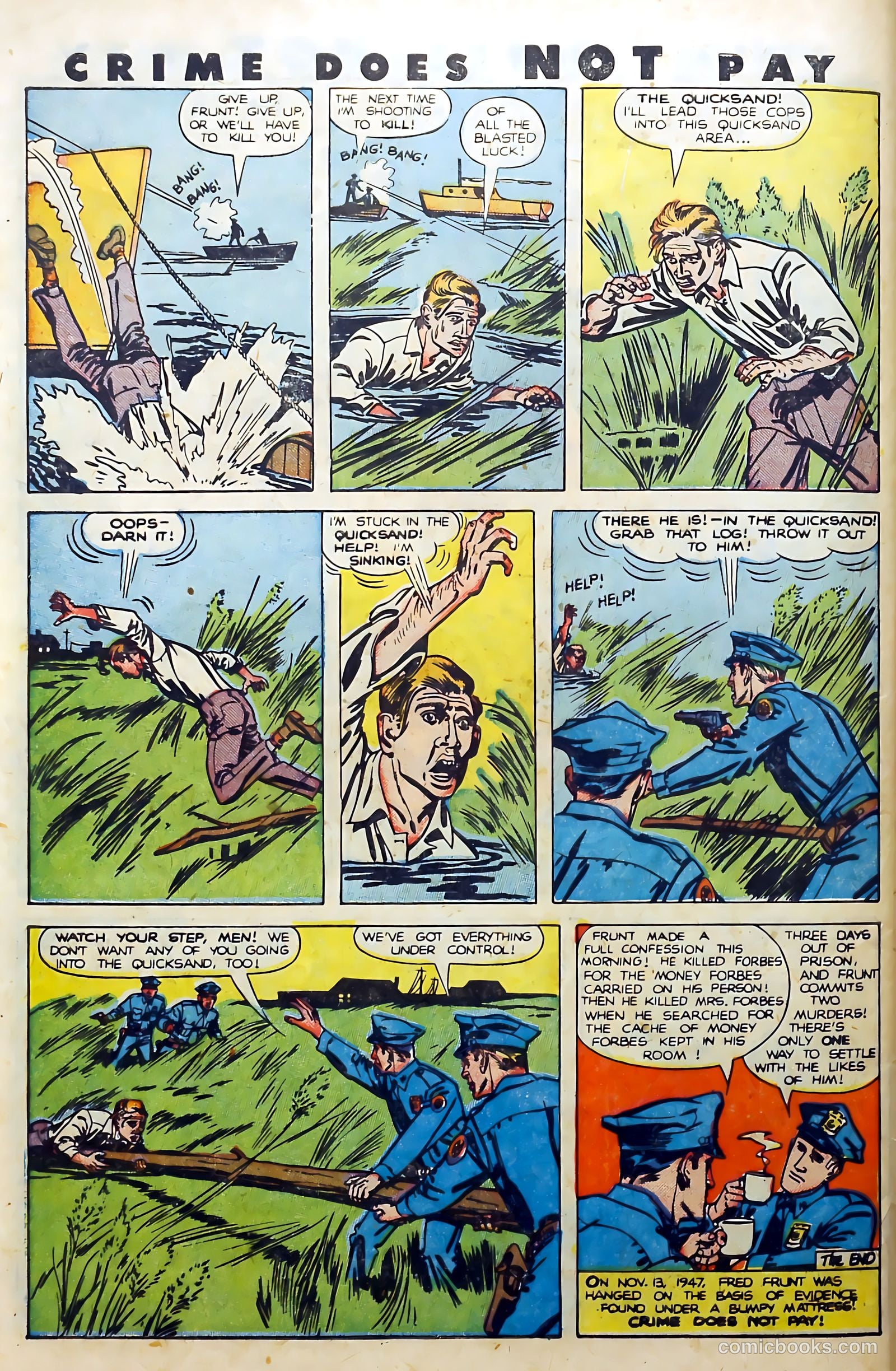 Crime Does Not Pay #83 — page 46 of 53