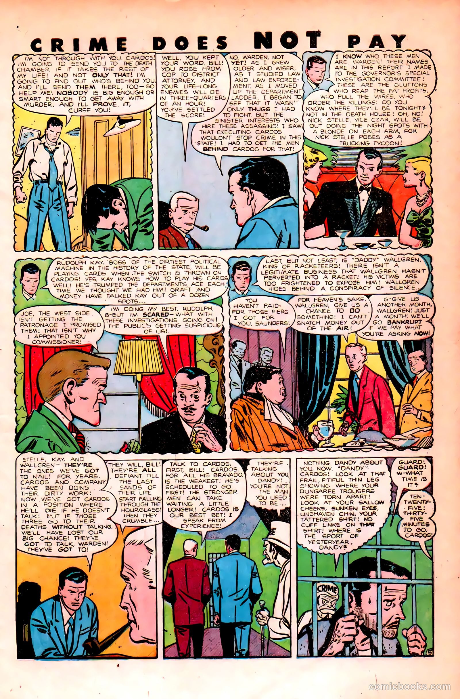 Crime Does Not Pay #84 — page 7 of 52