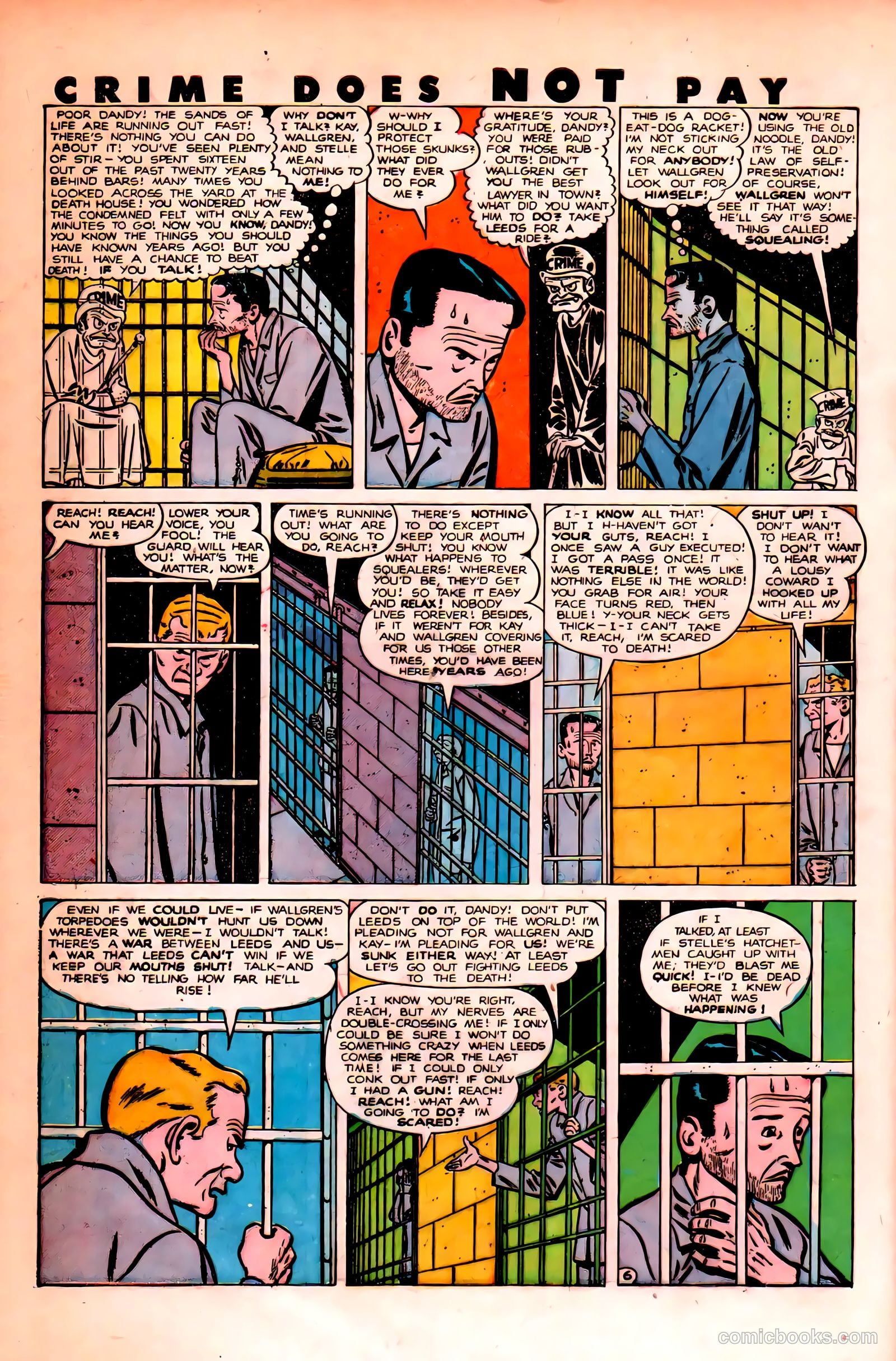 Crime Does Not Pay #84 — page 8 of 52