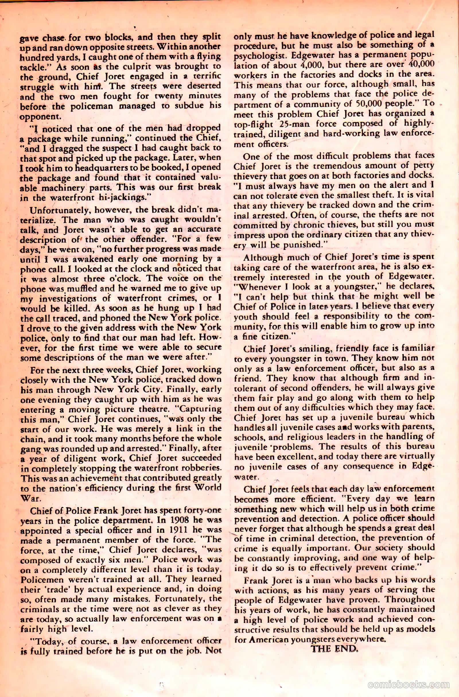 Crime Does Not Pay #84 — page 30 of 52
