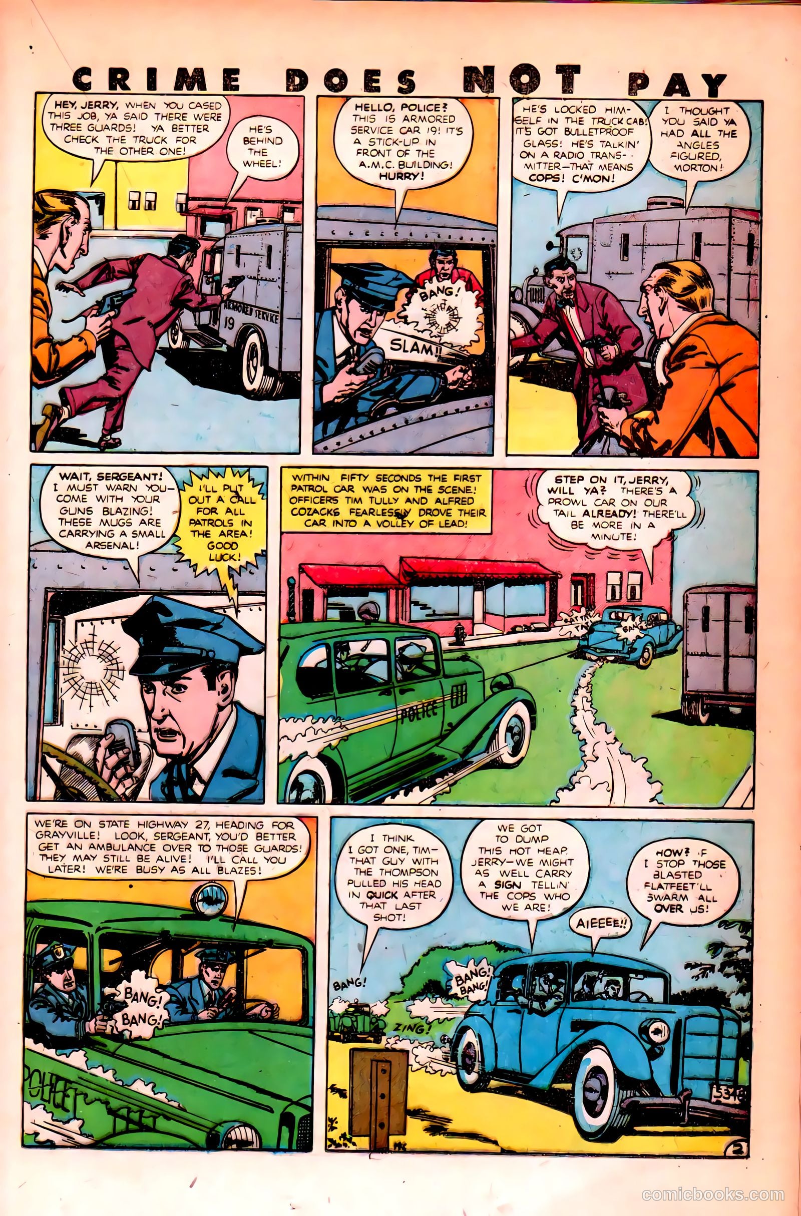 Crime Does Not Pay #84 — page 33 of 52