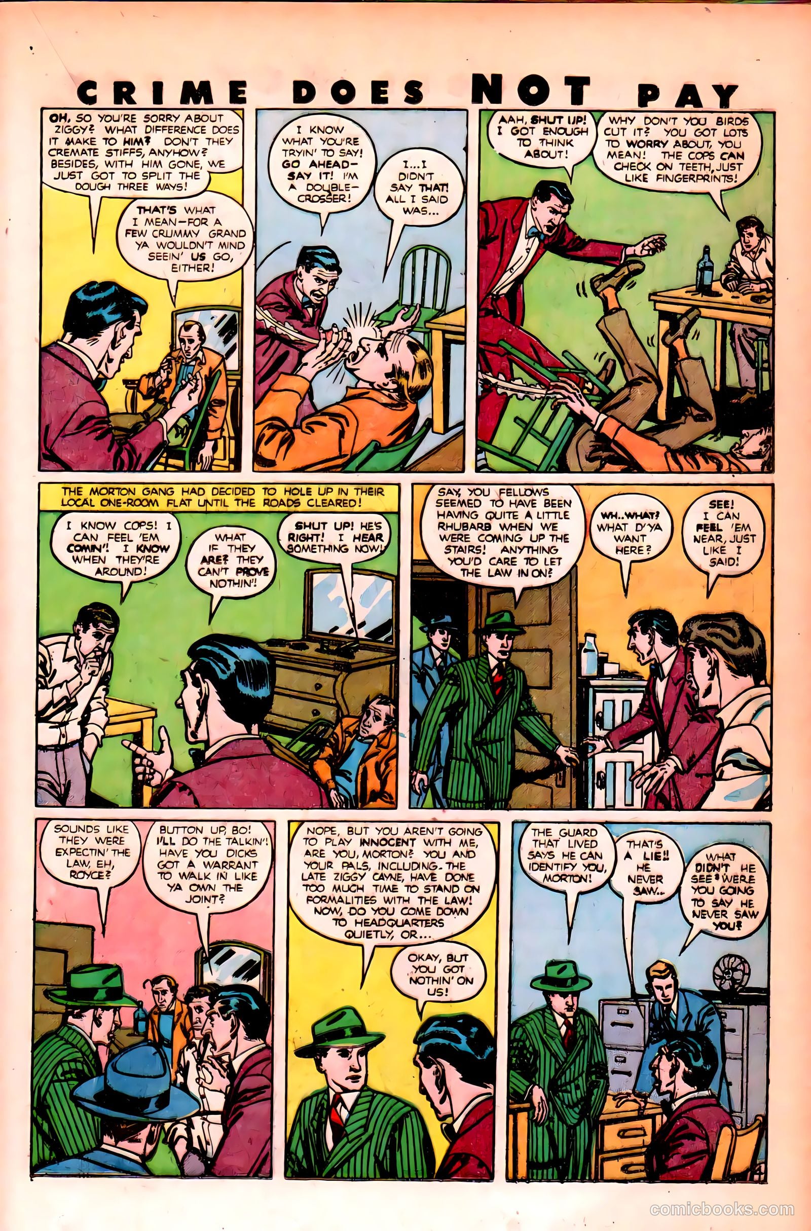 Crime Does Not Pay #84 — page 35 of 52
