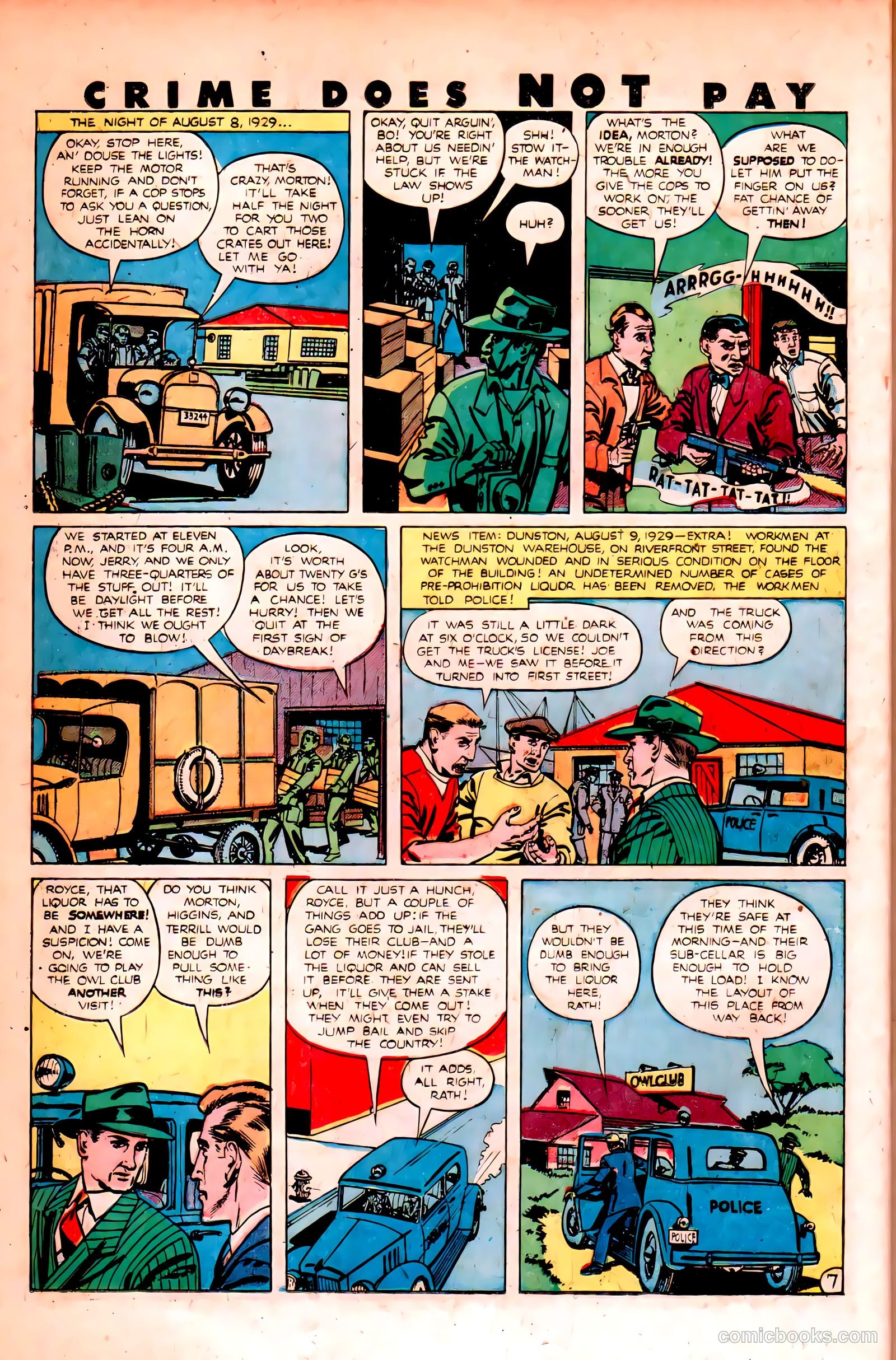 Crime Does Not Pay #84 — page 38 of 52