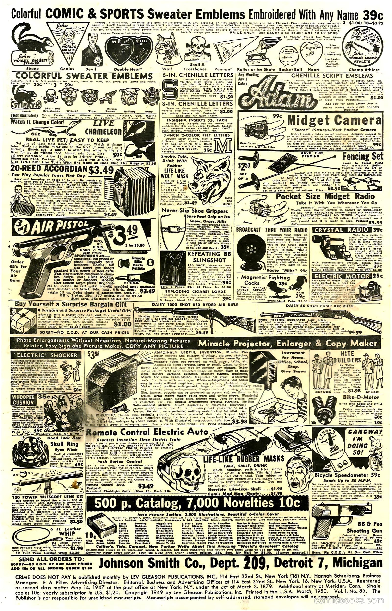 Crime Does Not Pay #85 — page 2 of 52