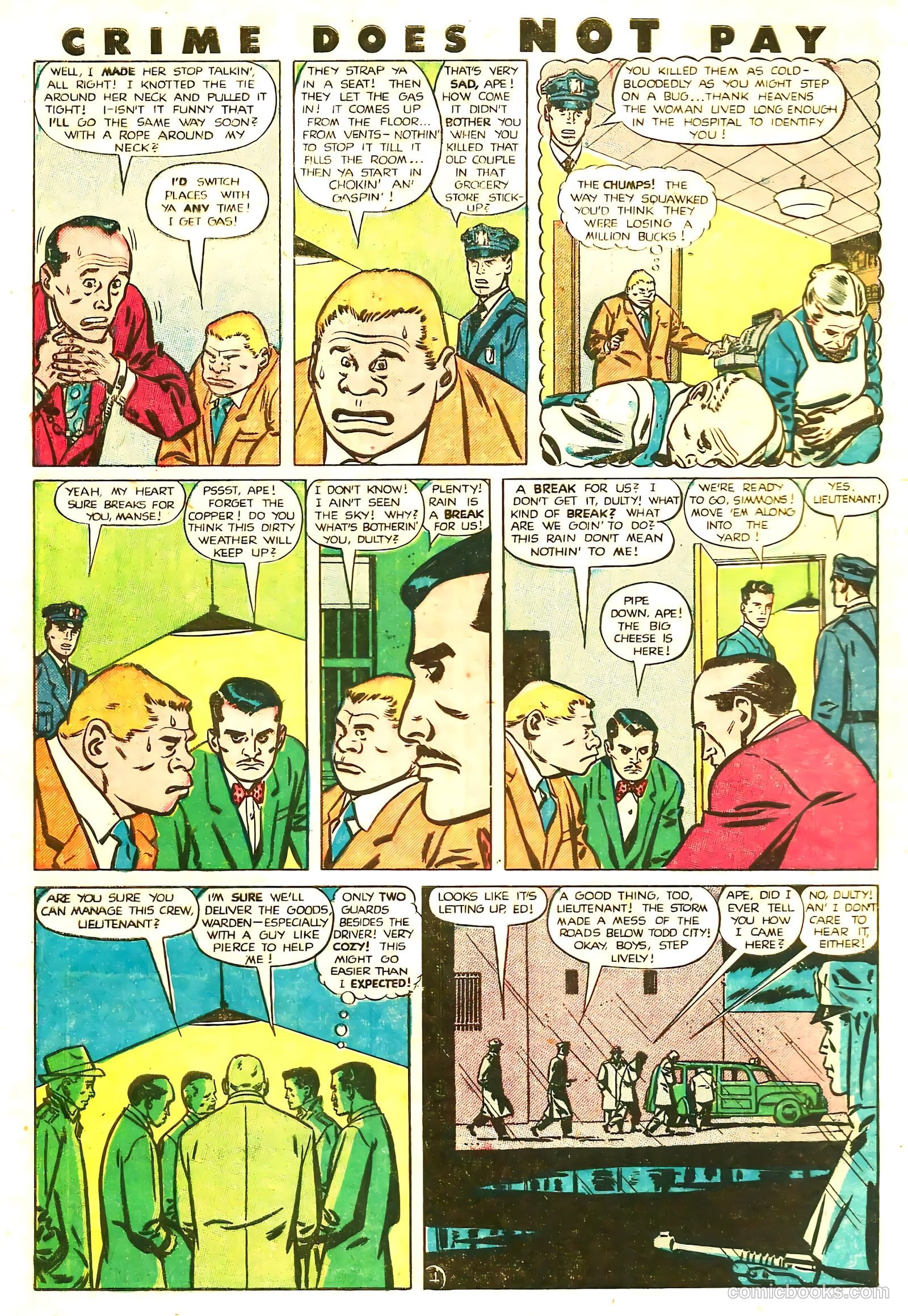 Crime Does Not Pay #85 — page 6 of 52