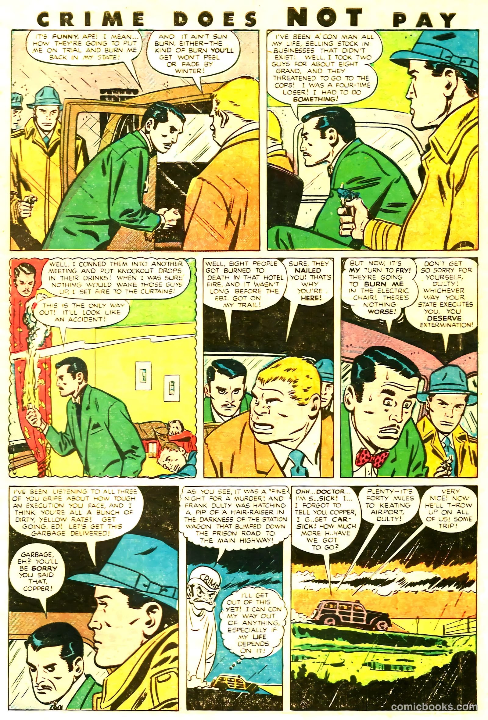 Crime Does Not Pay #85 — page 7 of 52