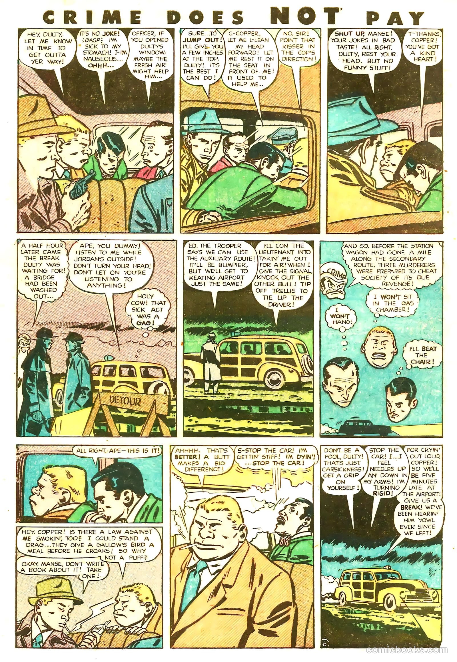 Crime Does Not Pay #85 — page 8 of 52
