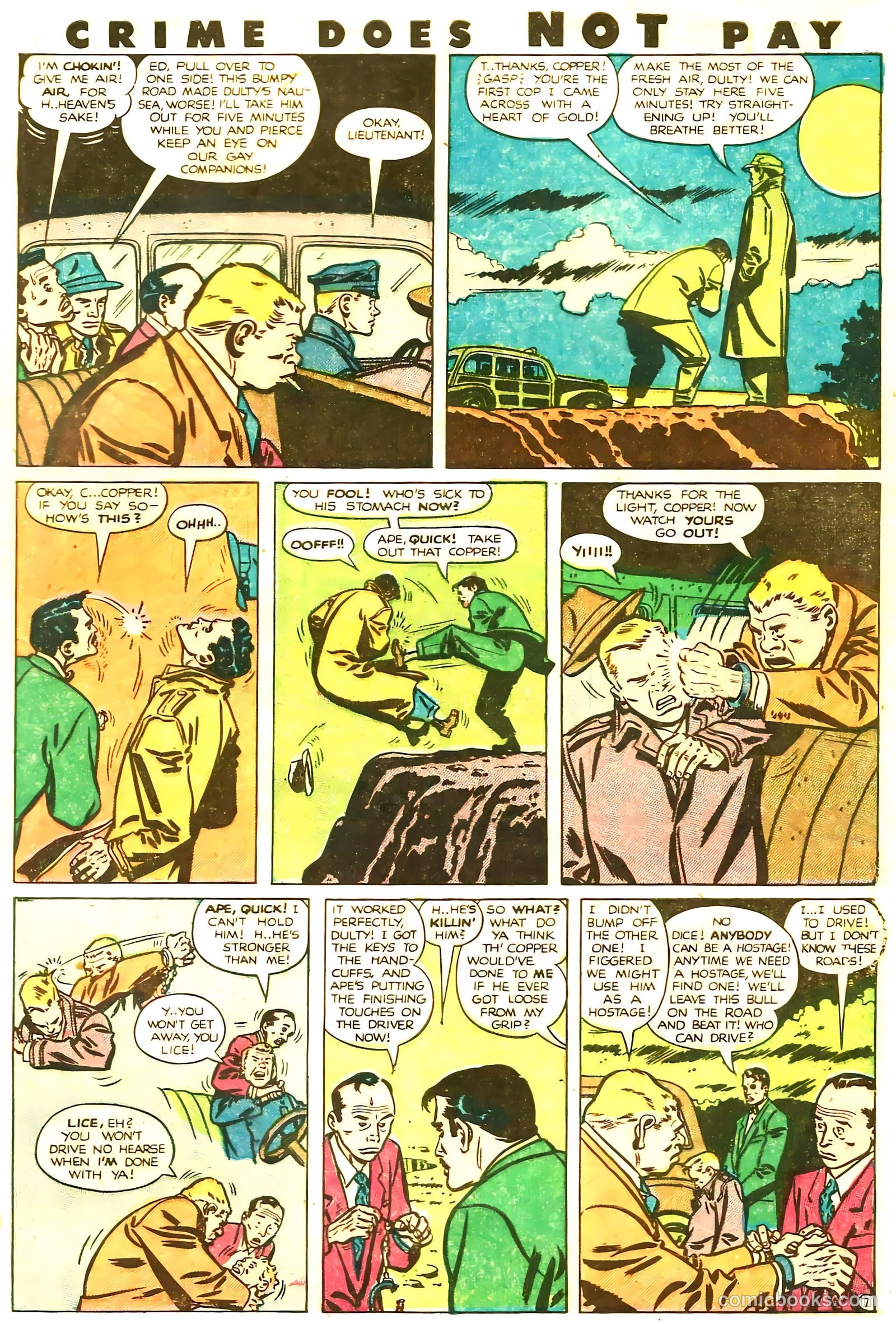 Crime Does Not Pay #85 — page 9 of 52