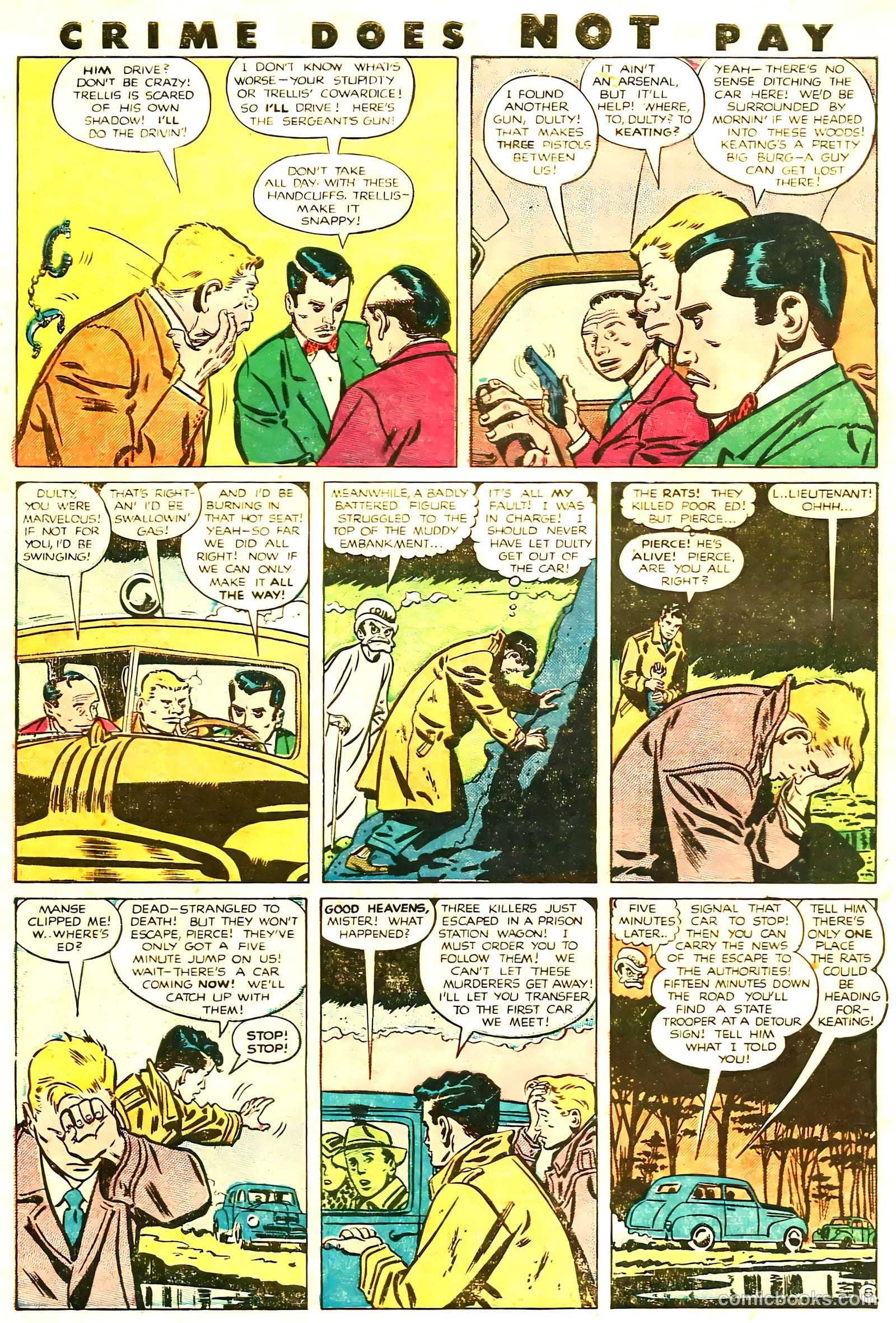 Crime Does Not Pay #85 — page 10 of 52