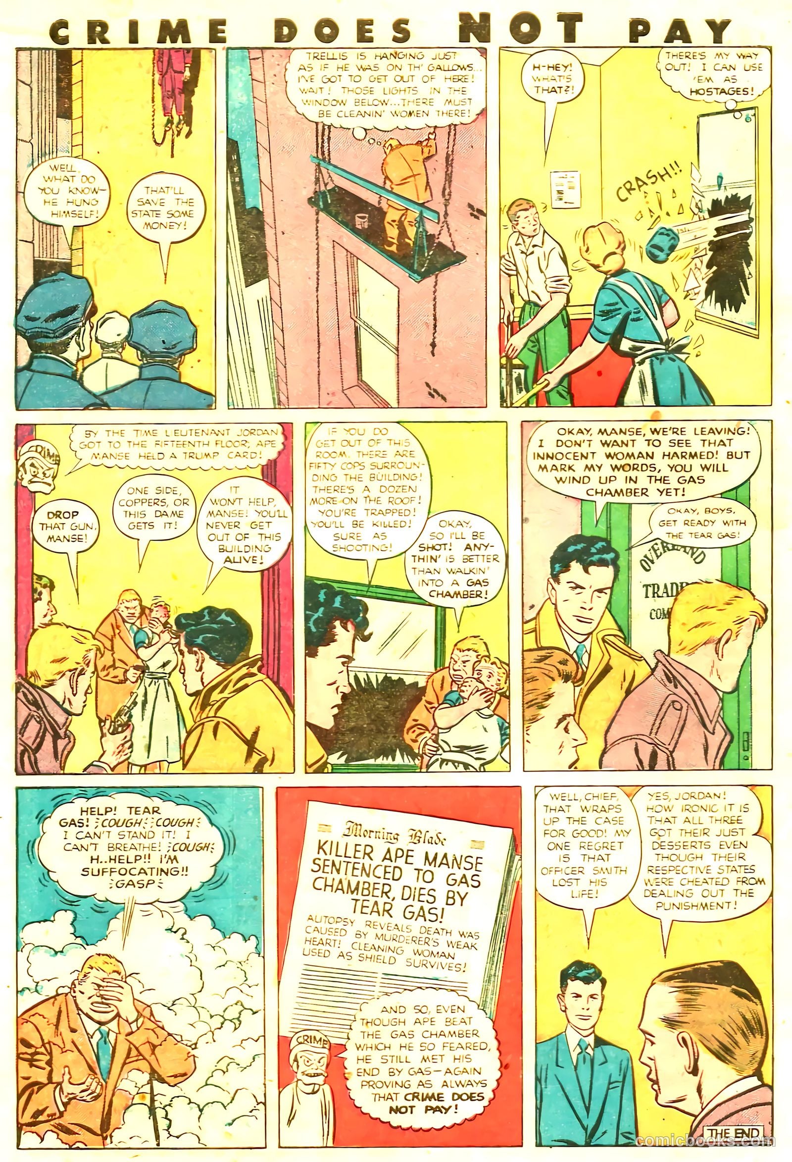 Crime Does Not Pay #85 — page 14 of 52