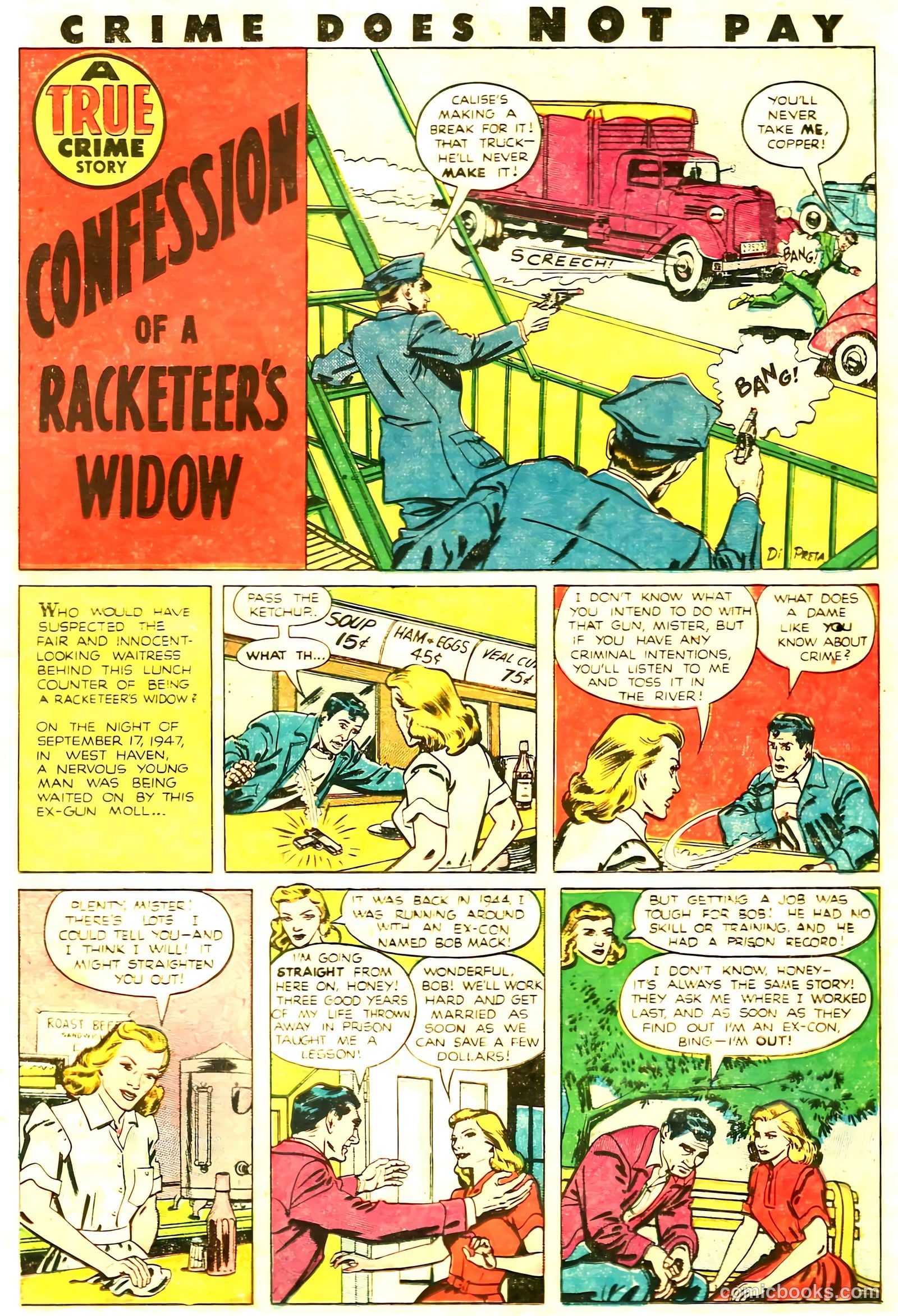Crime Does Not Pay #85 — page 17 of 52